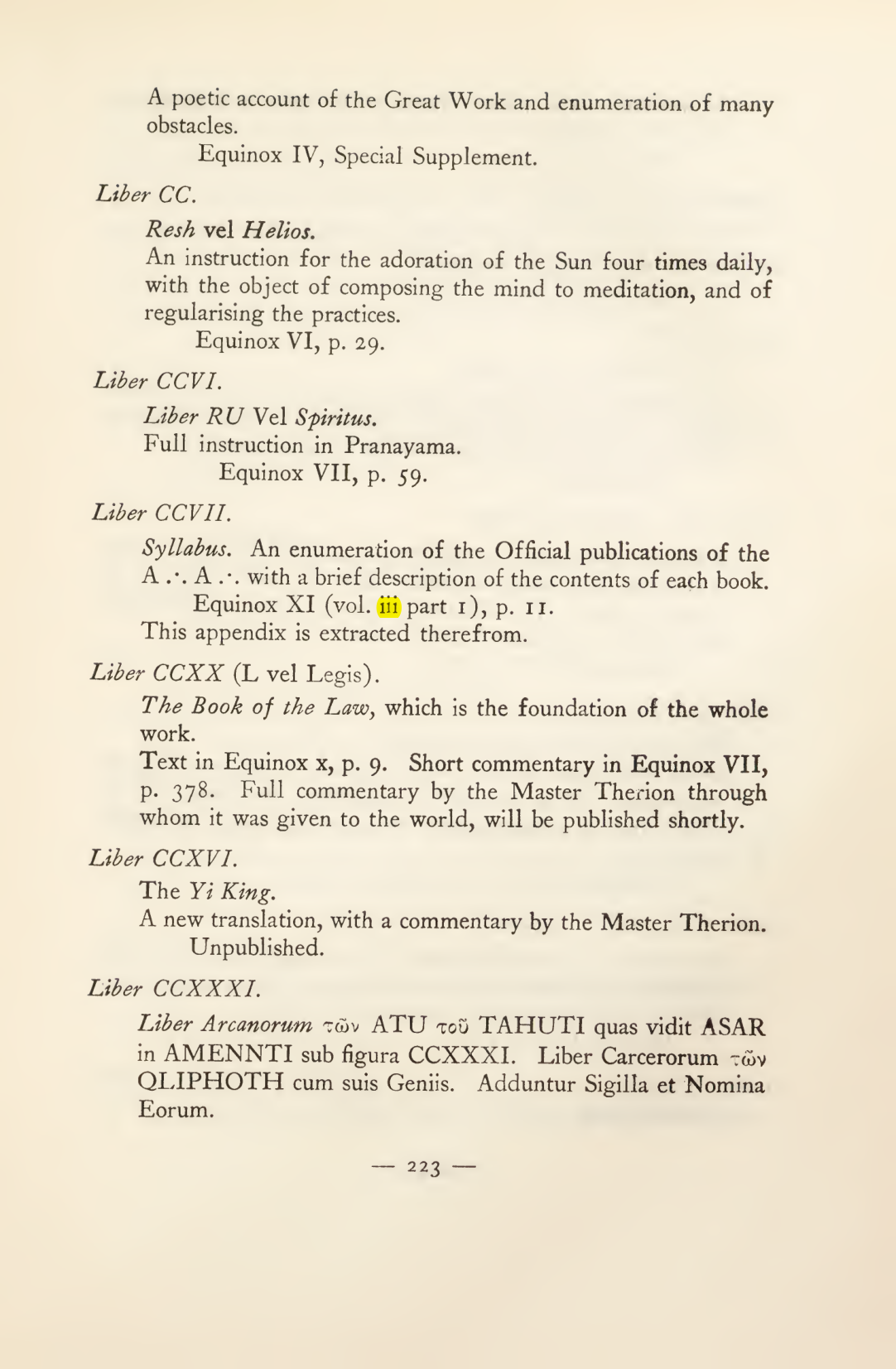 Original scan of Magick in Theory and Practice (Section 3), PDF page 19