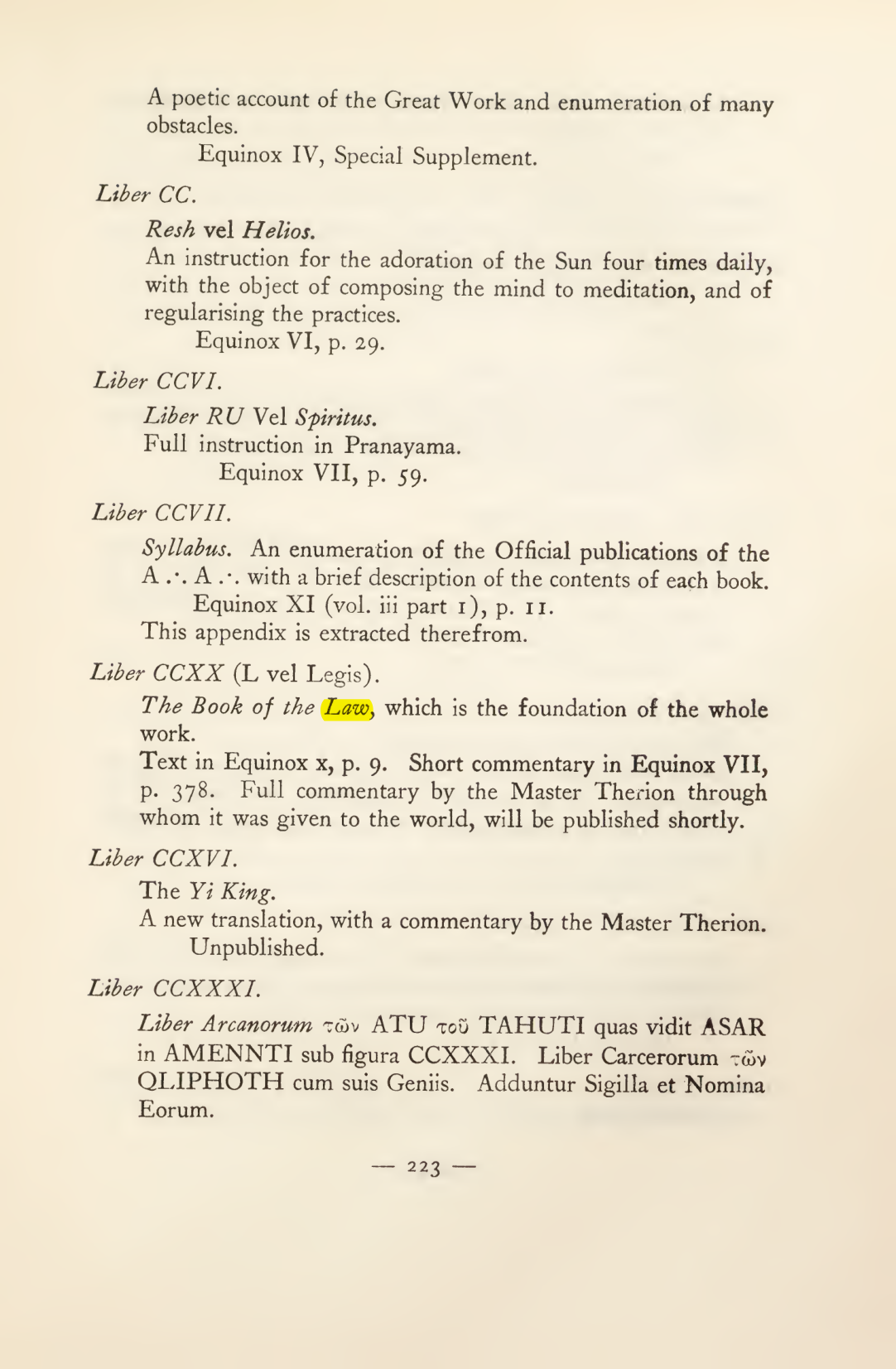Original scan of Magick in Theory and Practice (Section 3), PDF page 19
