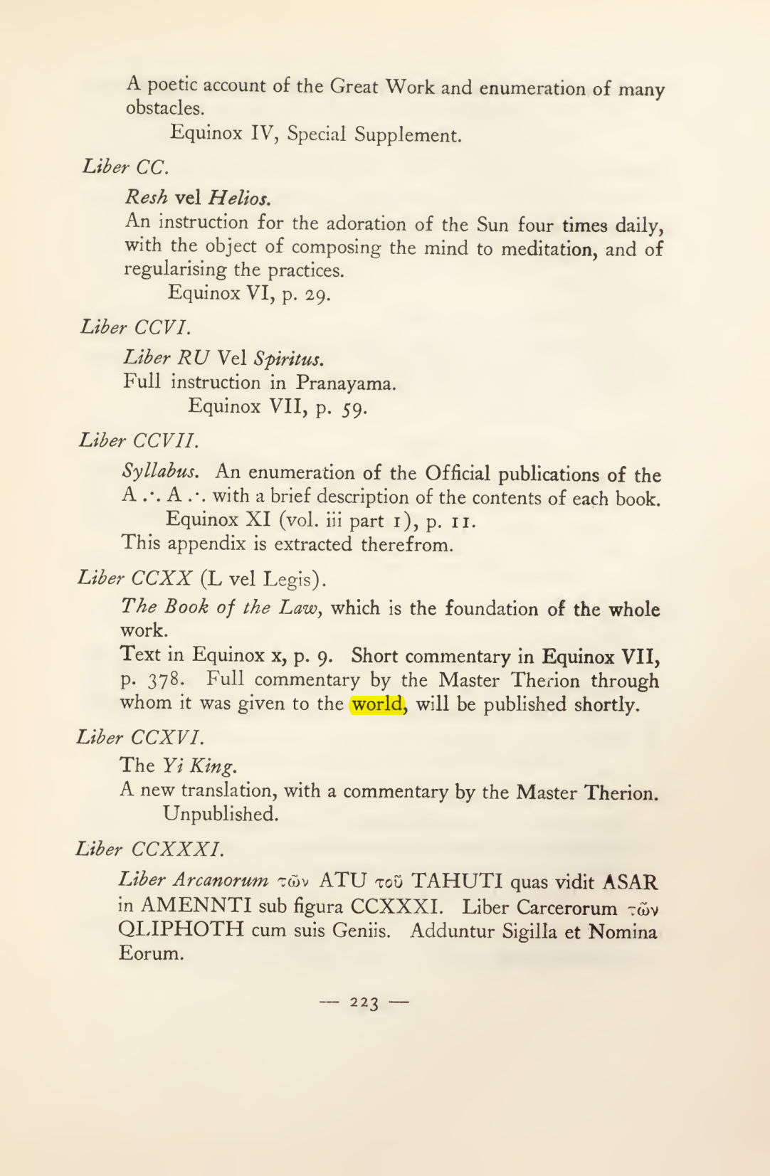 Original scan of Magick in Theory and Practice (Section 3), PDF page 19