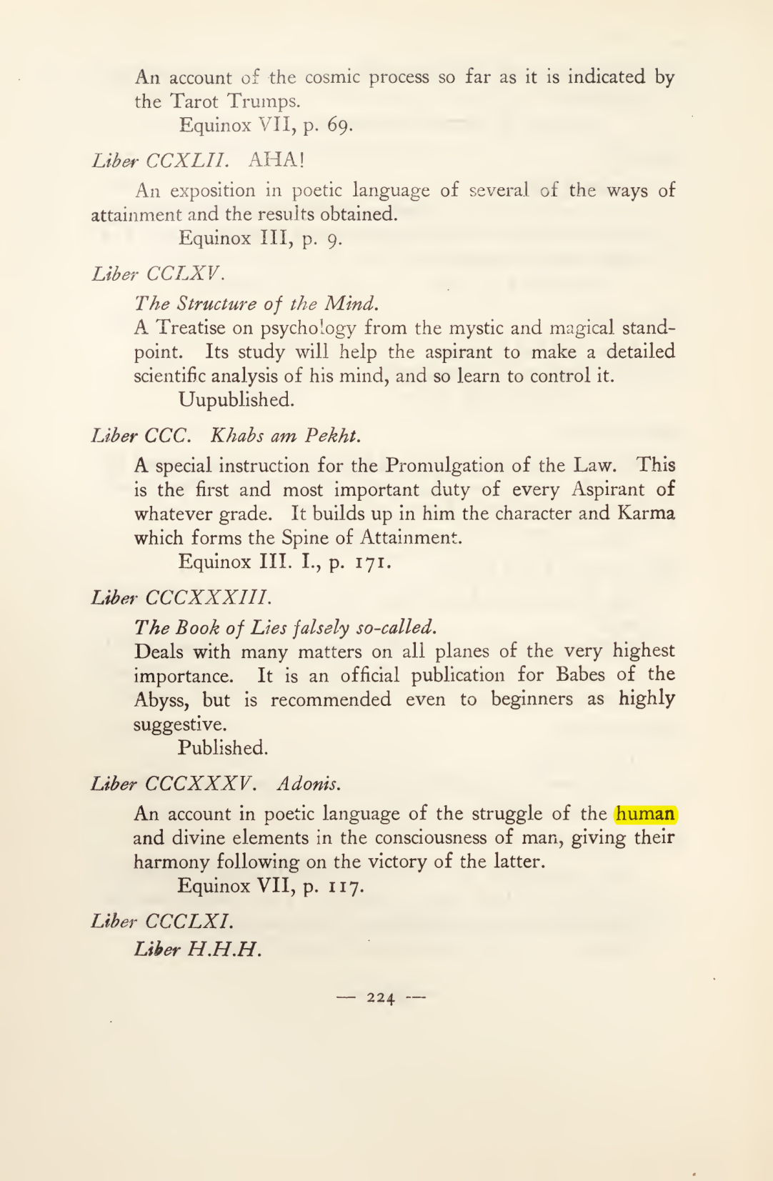 Original scan of Magick in Theory and Practice (Section 3), PDF page 20