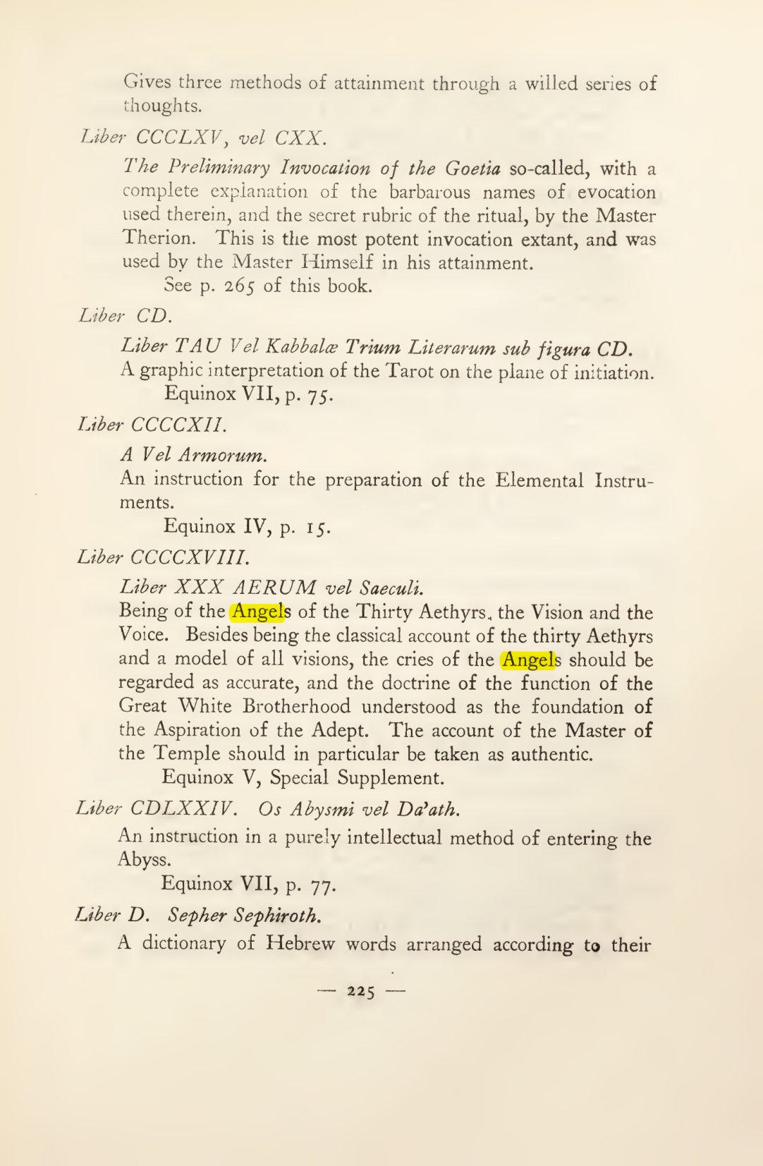Original scan of Magick in Theory and Practice (Section 3), PDF page 21