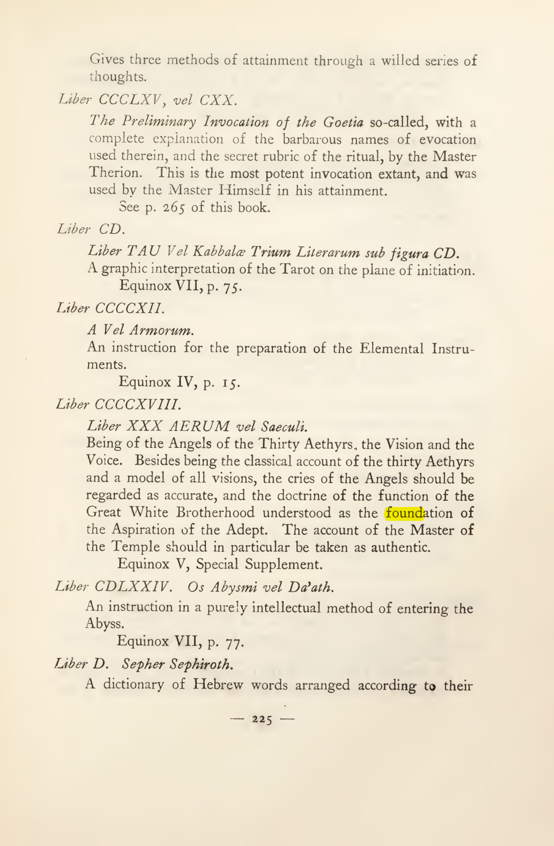 Original scan of Magick in Theory and Practice (Section 3), PDF page 21
