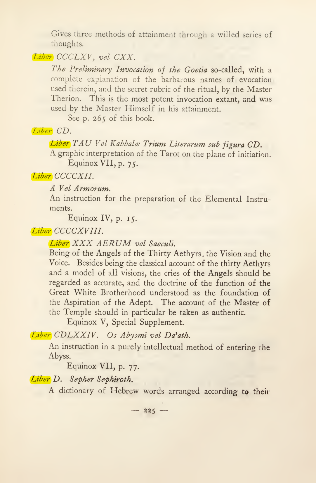 Original scan of Magick in Theory and Practice (Section 3), PDF page 21