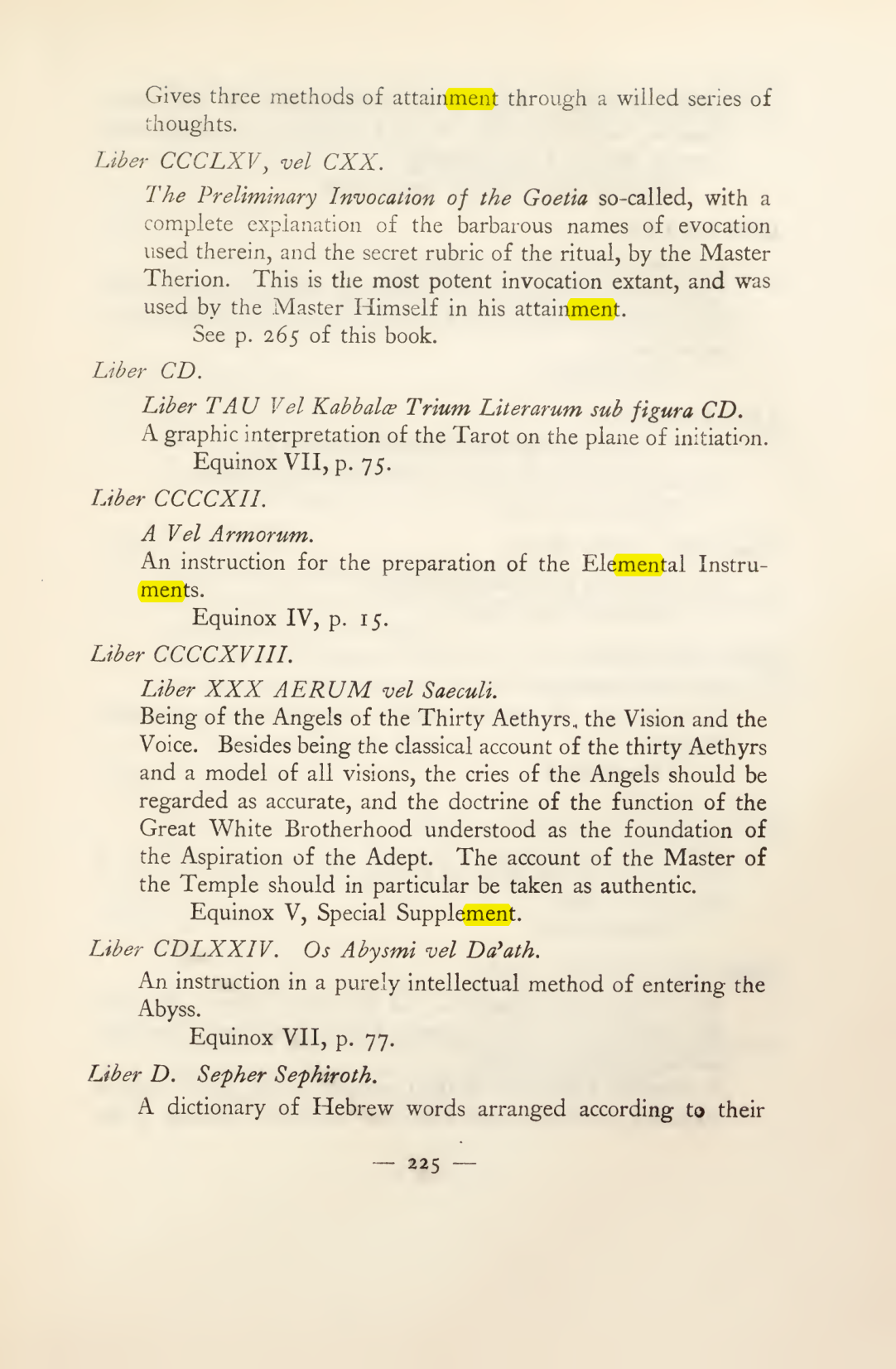 Original scan of Magick in Theory and Practice (Section 3), PDF page 21
