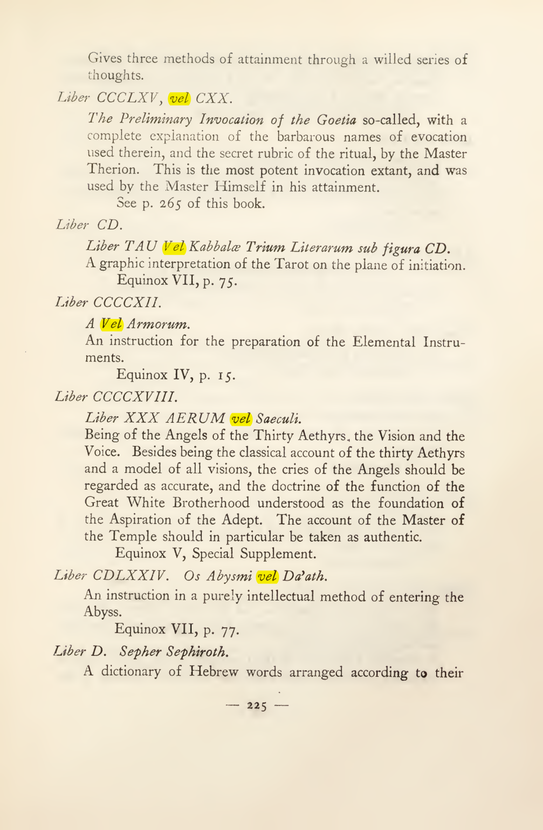 Original scan of Magick in Theory and Practice (Section 3), PDF page 21