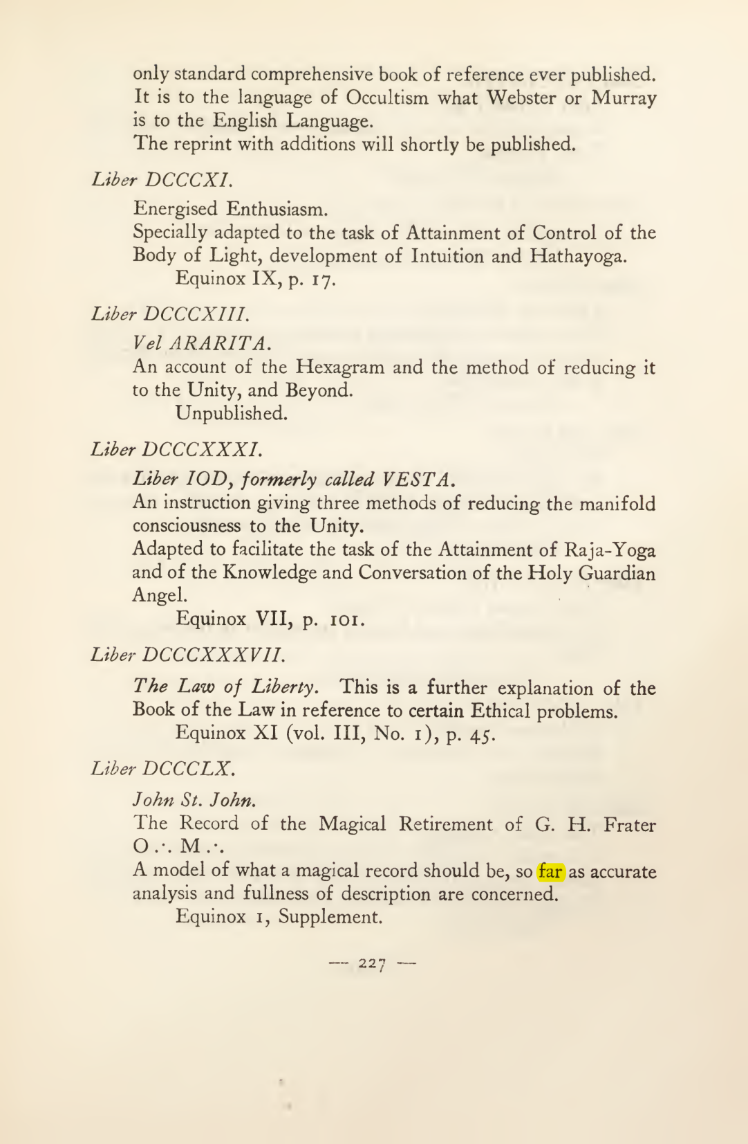Original scan of Magick in Theory and Practice (Section 3), PDF page 23