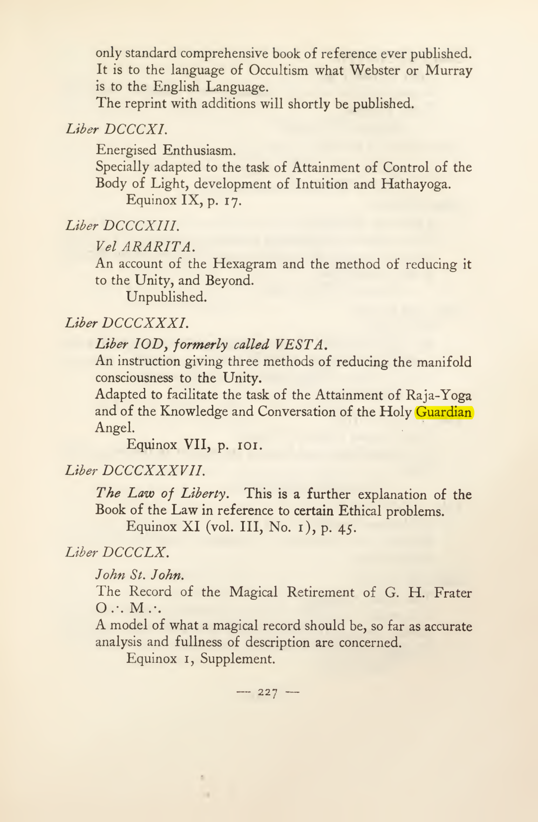 Original scan of Magick in Theory and Practice (Section 3), PDF page 23