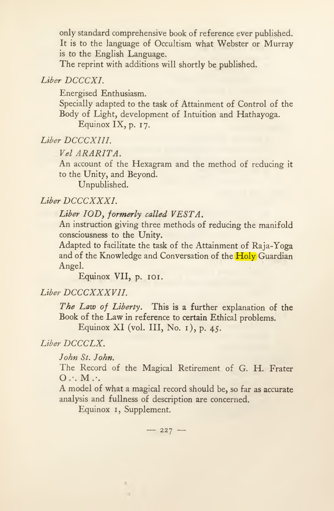 Original scan of Magick in Theory and Practice (Section 3), PDF page 23