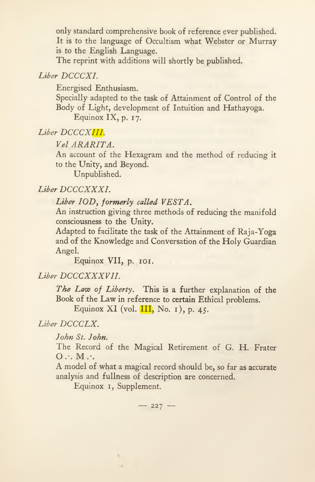 Original scan of Magick in Theory and Practice (Section 3), PDF page 23