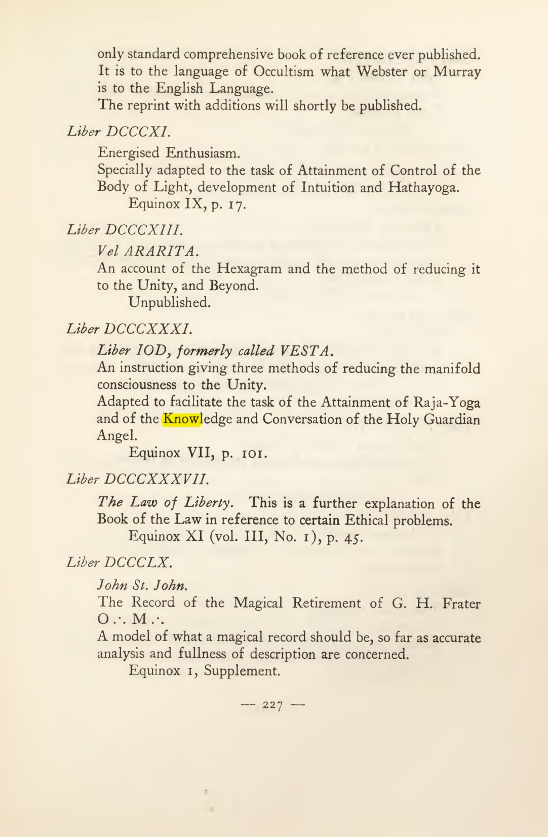 Original scan of Magick in Theory and Practice (Section 3), PDF page 23