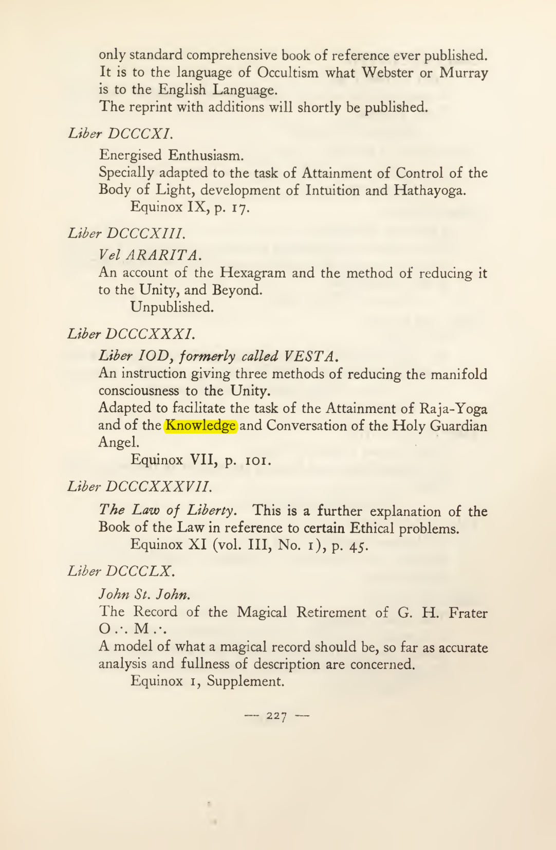 Original scan of Magick in Theory and Practice (Section 3), PDF page 23