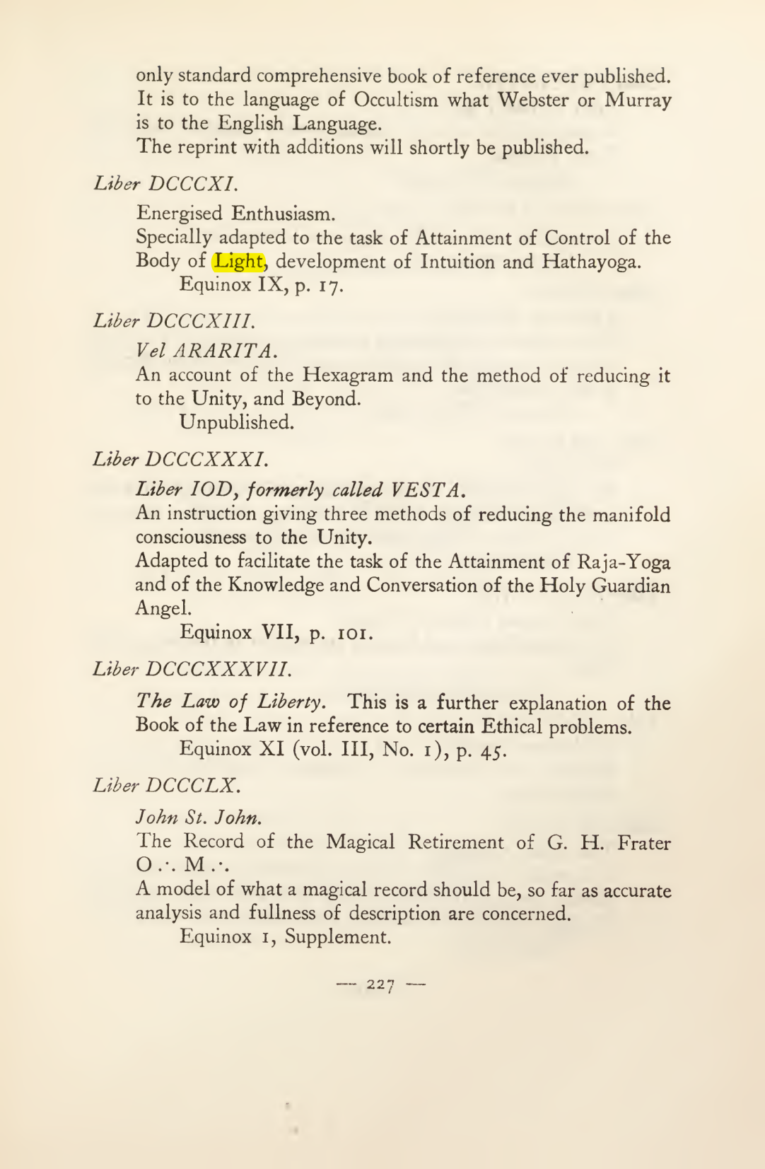 Original scan of Magick in Theory and Practice (Section 3), PDF page 23
