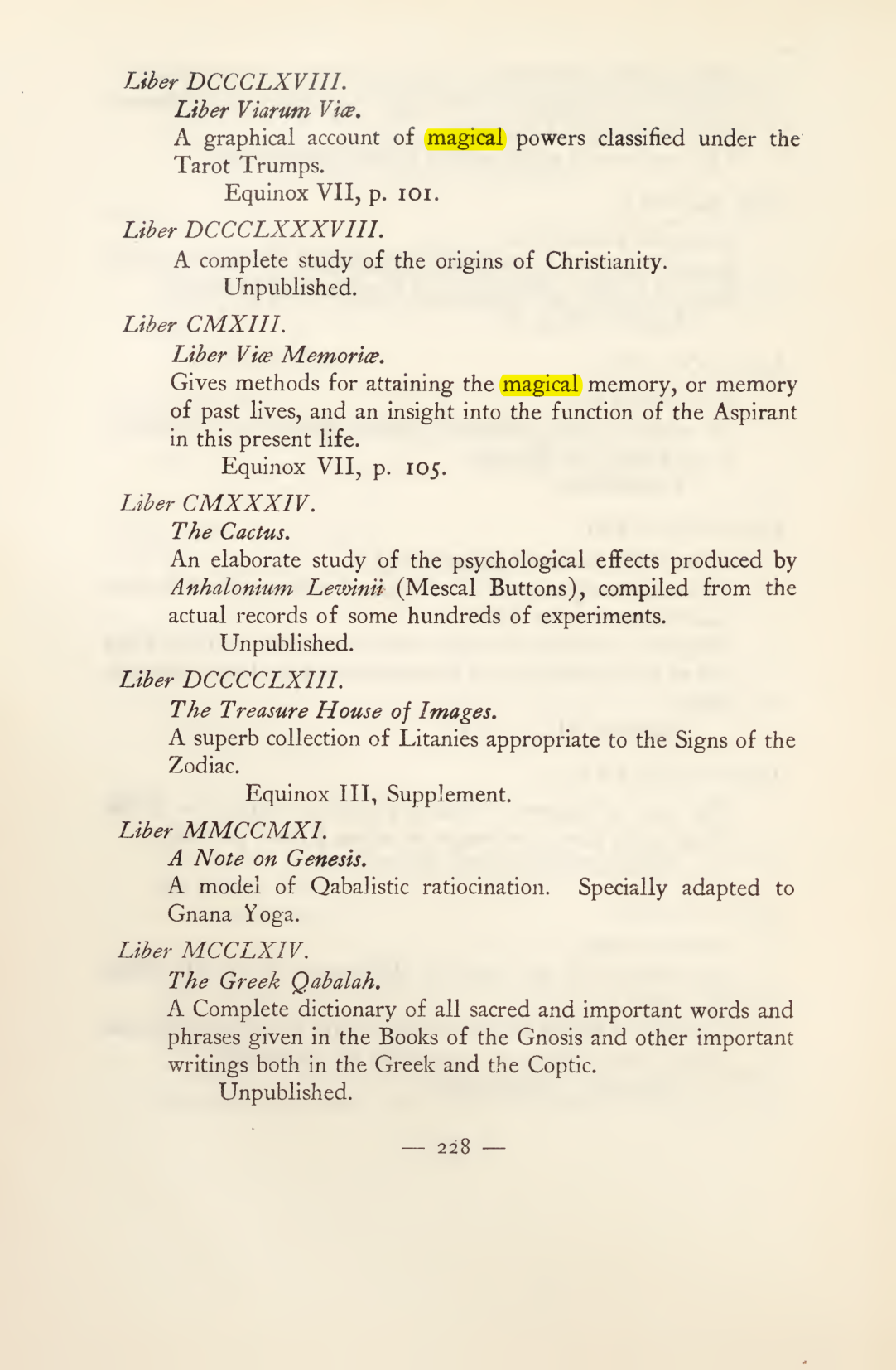 Original scan of Magick in Theory and Practice (Section 3), PDF page 24