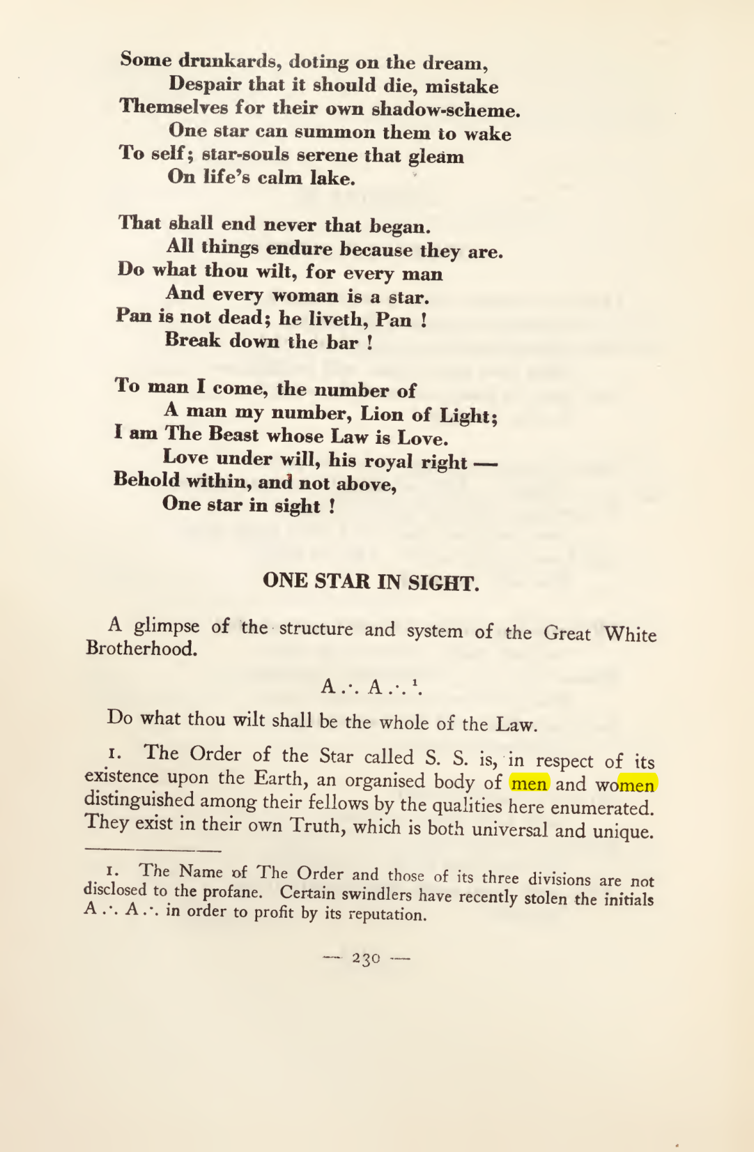 Original scan of Magick in Theory and Practice (Section 3), PDF page 26