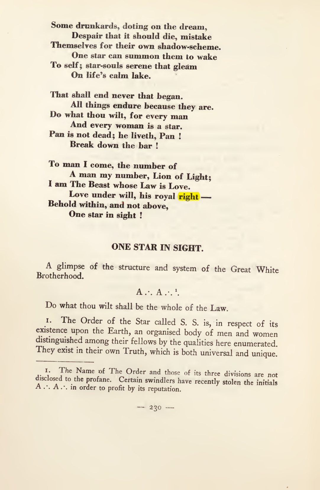 Original scan of Magick in Theory and Practice (Section 3), PDF page 26