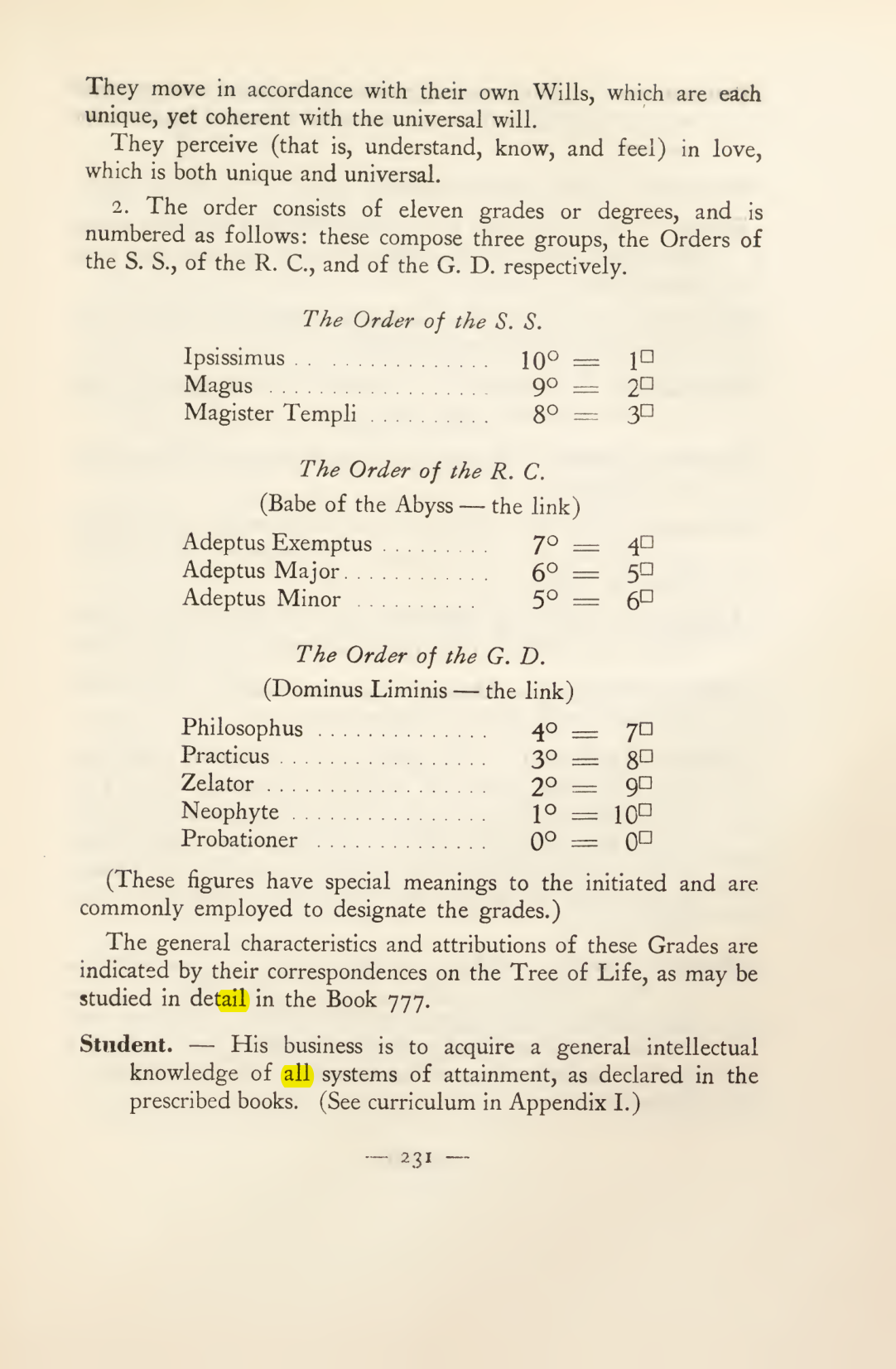 Original scan of Magick in Theory and Practice (Section 3), PDF page 27