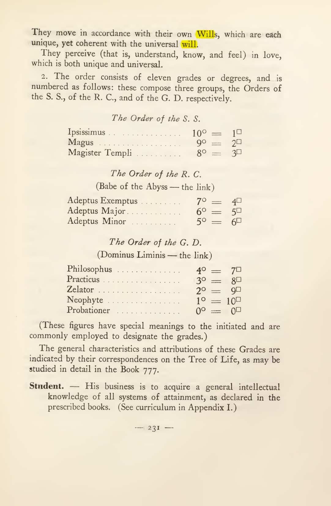 Original scan of Magick in Theory and Practice (Section 3), PDF page 27