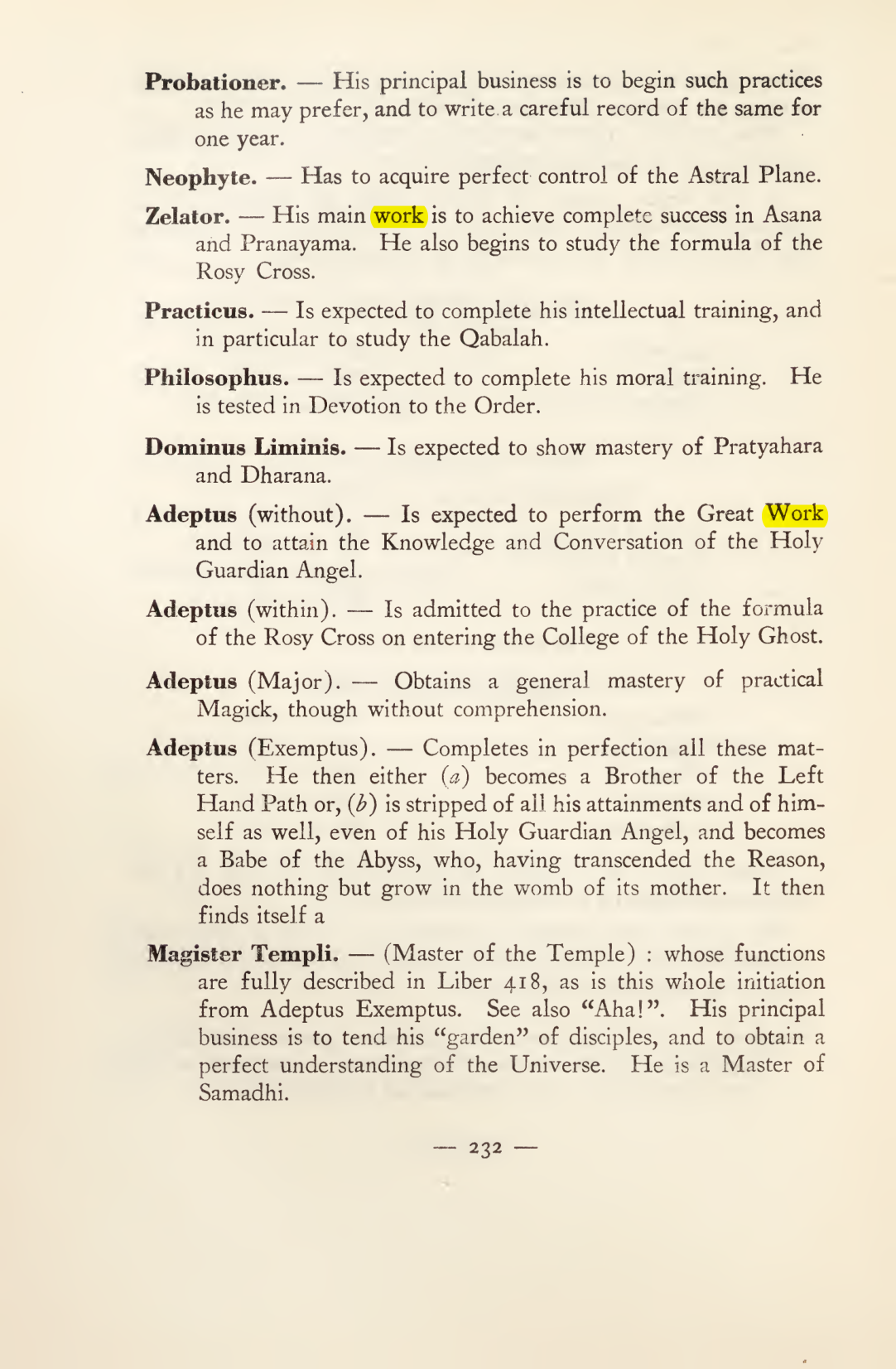 Original scan of Magick in Theory and Practice (Section 3), PDF page 28