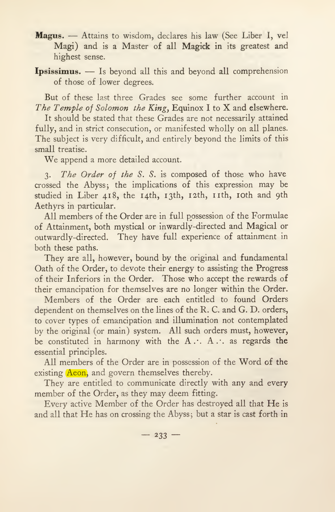 Original scan of Magick in Theory and Practice (Section 3), PDF page 29