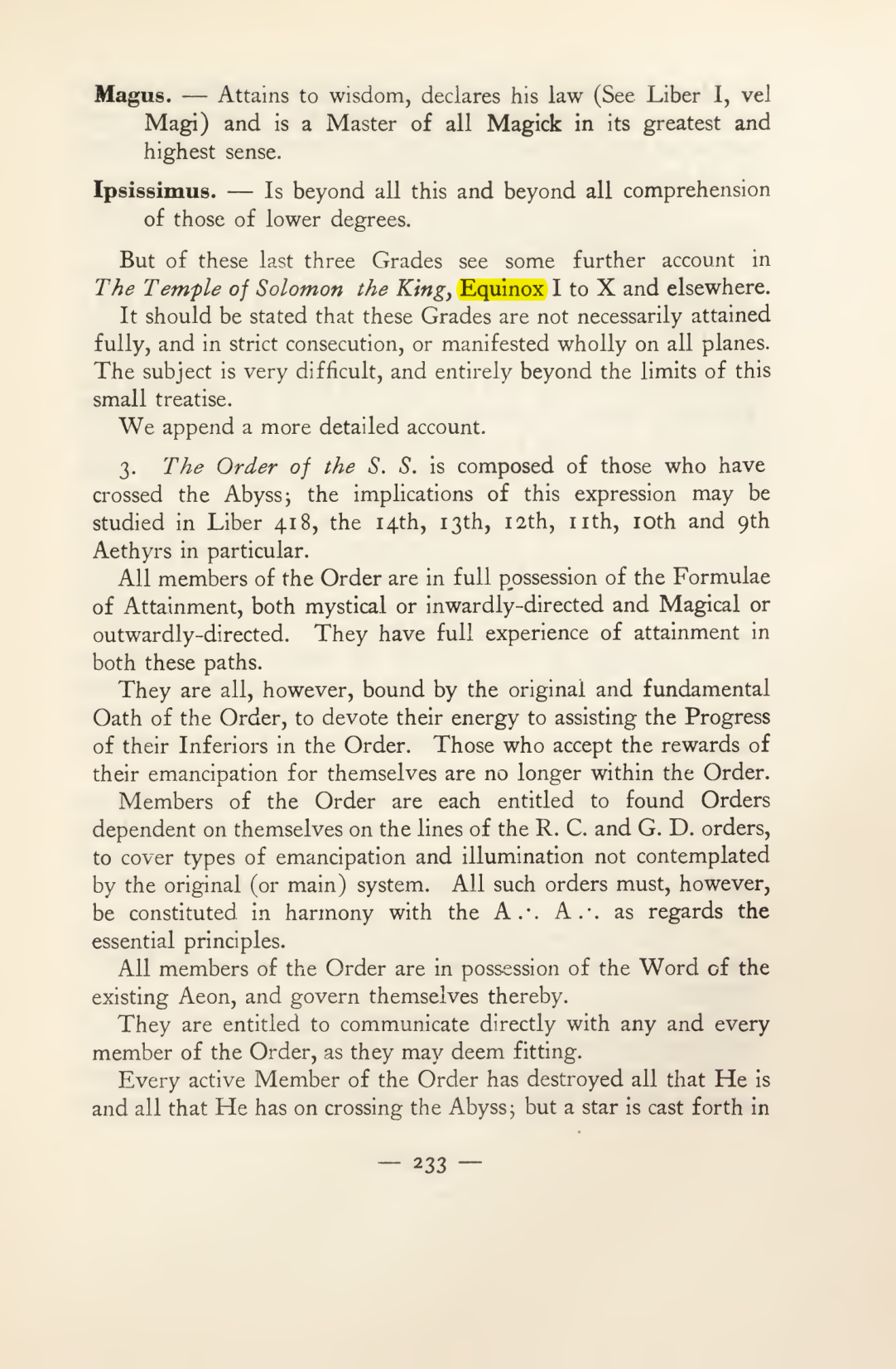 Original scan of Magick in Theory and Practice (Section 3), PDF page 29