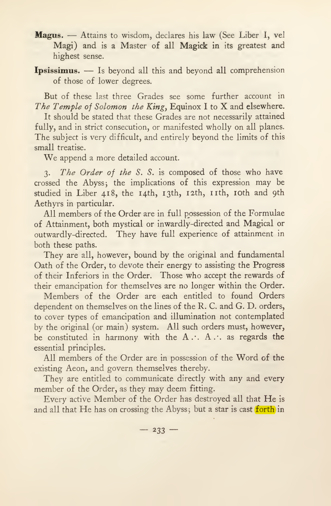 Original scan of Magick in Theory and Practice (Section 3), PDF page 29