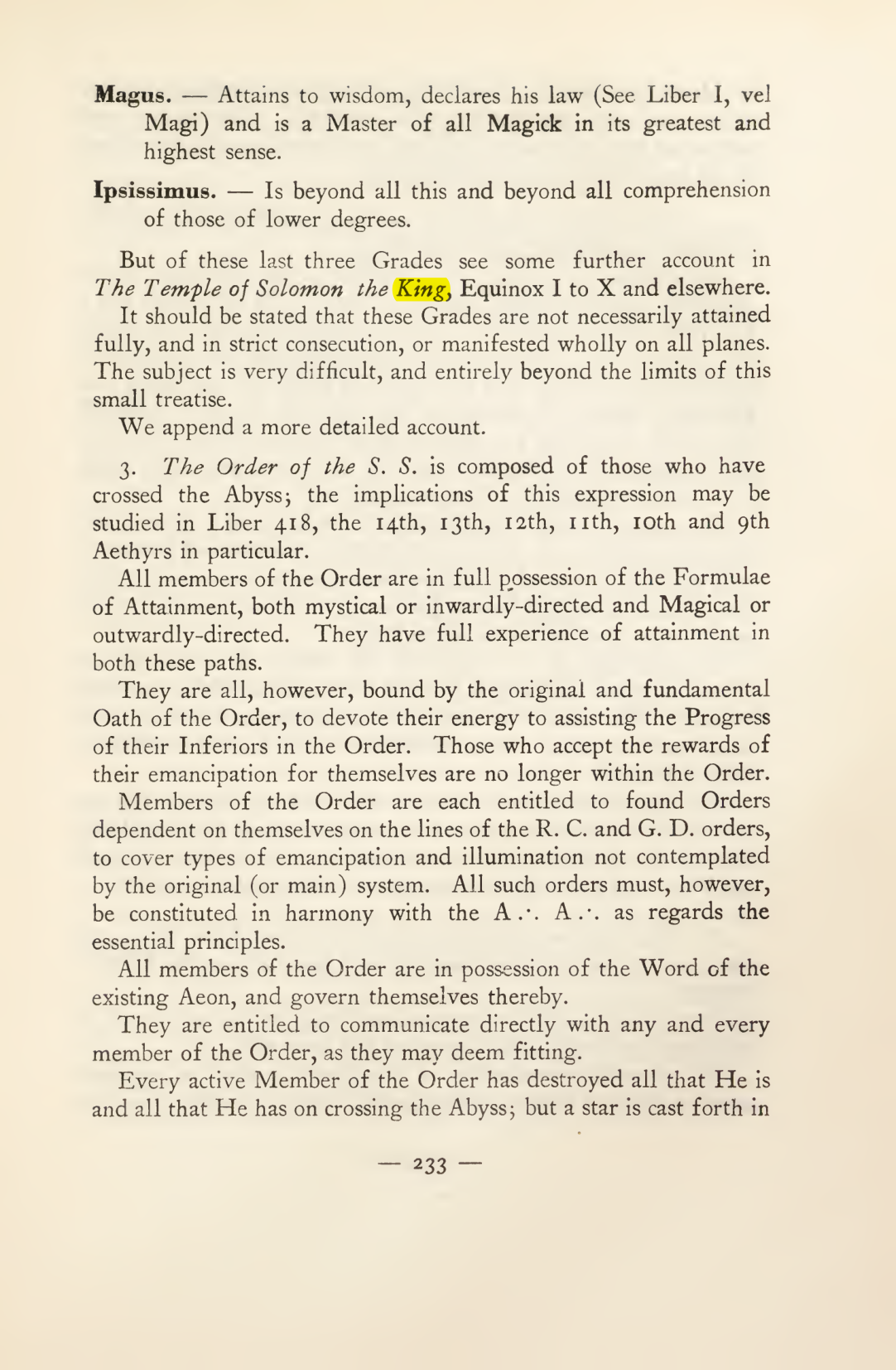 Original scan of Magick in Theory and Practice (Section 3), PDF page 29