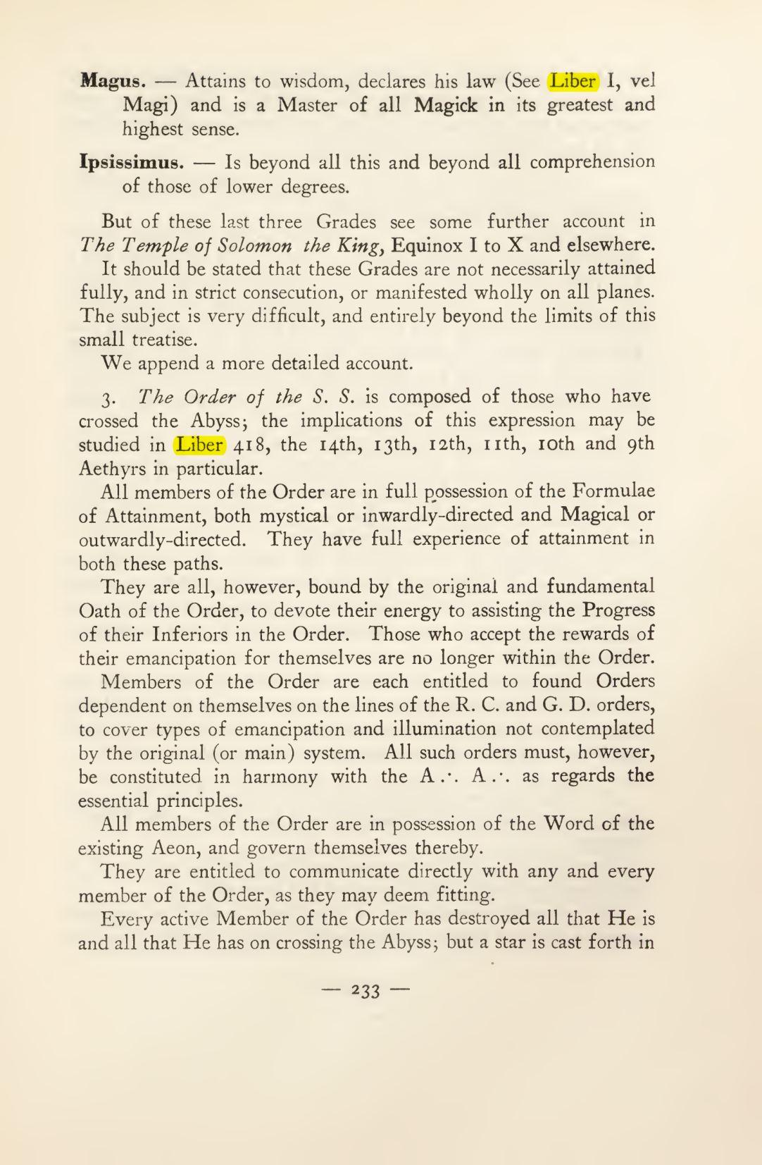 Original scan of Magick in Theory and Practice (Section 3), PDF page 29