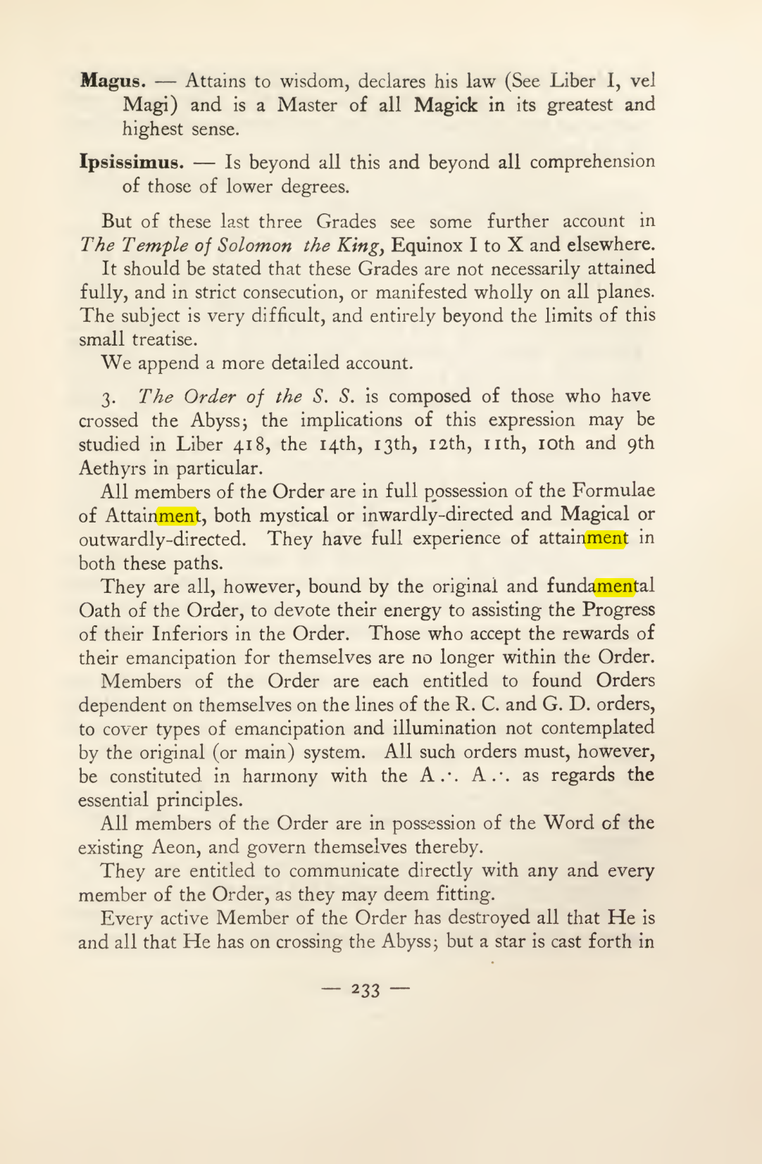 Original scan of Magick in Theory and Practice (Section 3), PDF page 29