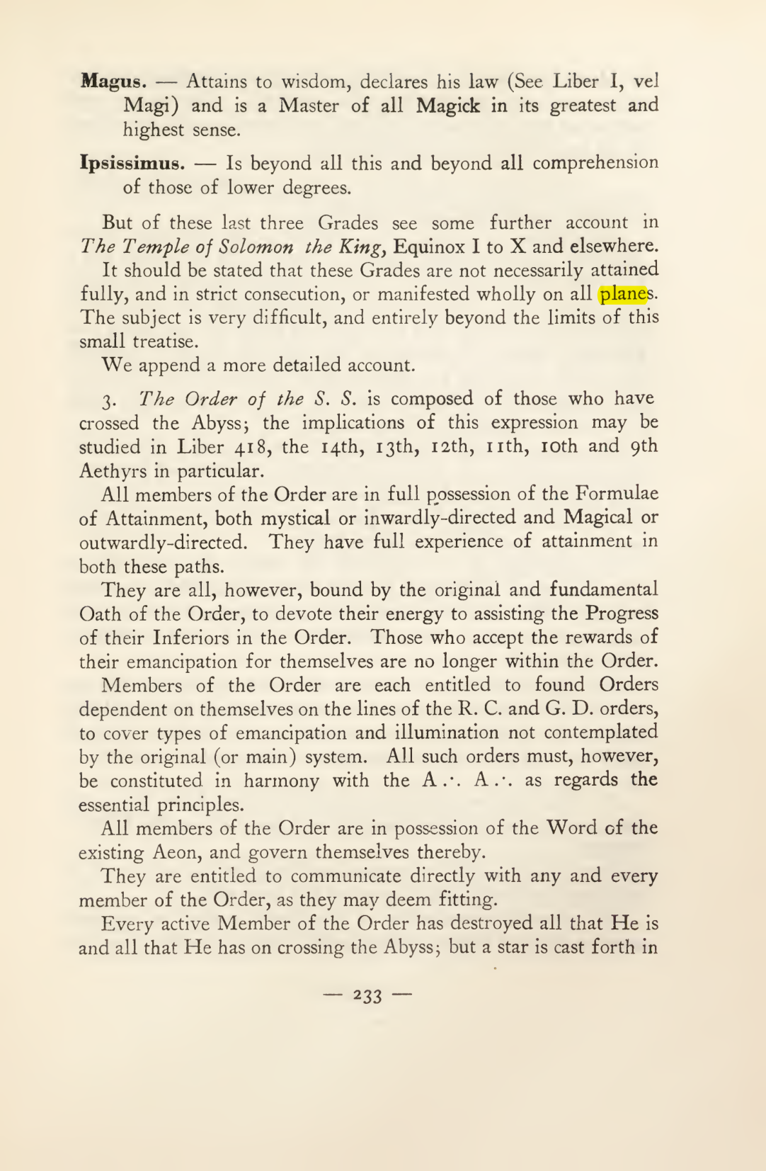 Original scan of Magick in Theory and Practice (Section 3), PDF page 29