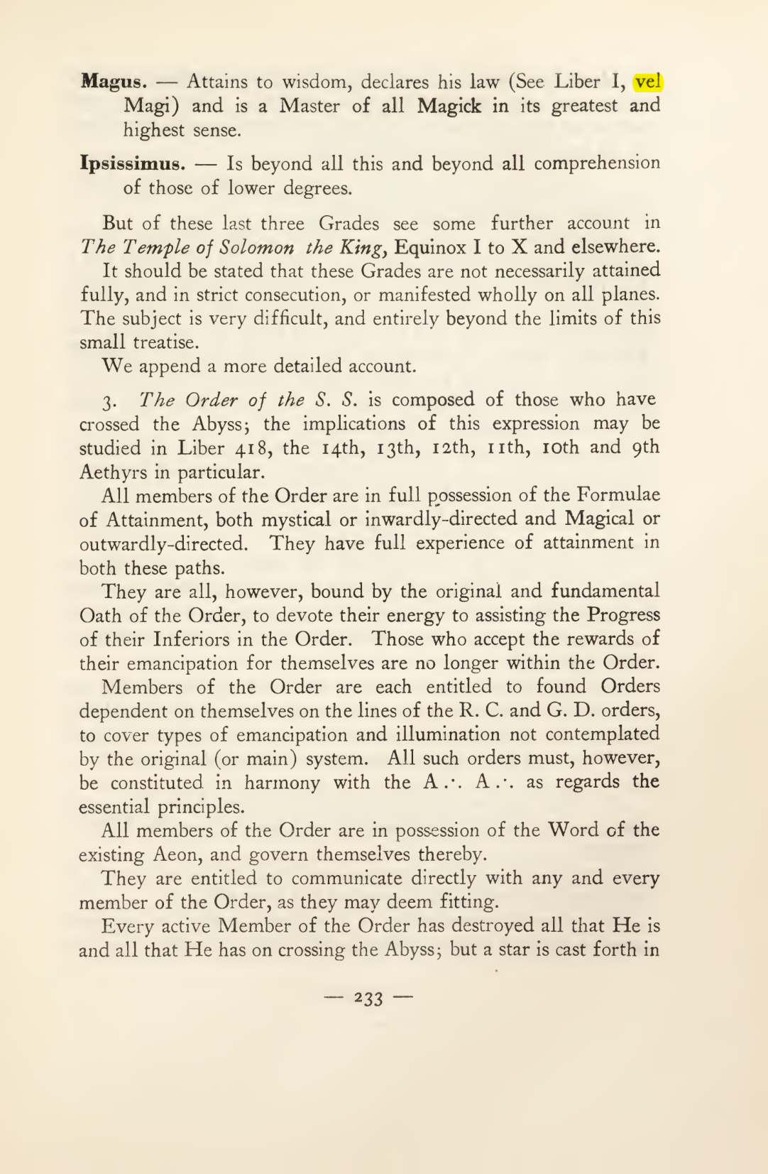 Original scan of Magick in Theory and Practice (Section 3), PDF page 29