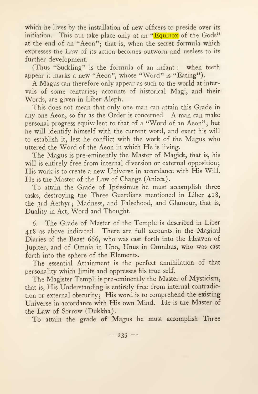 Original scan of Magick in Theory and Practice (Section 3), PDF page 31