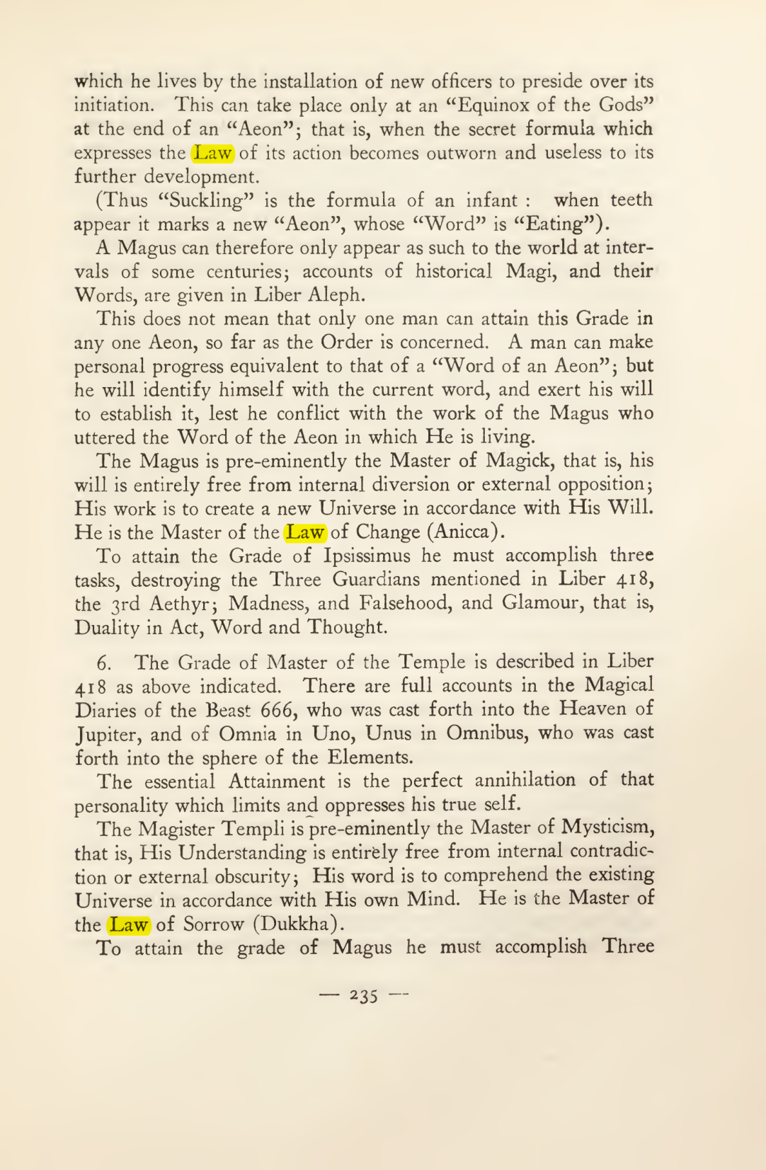 Original scan of Magick in Theory and Practice (Section 3), PDF page 31