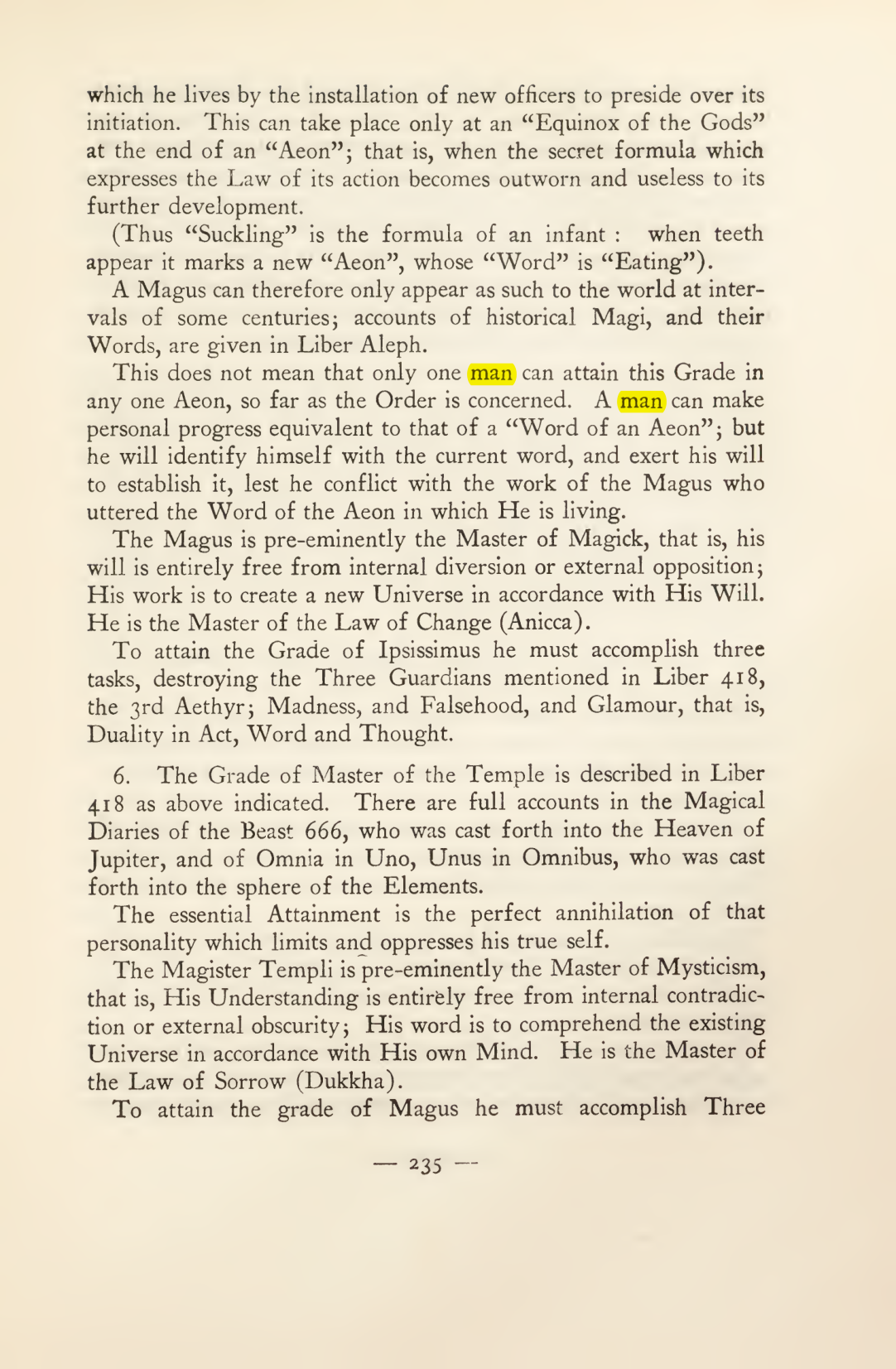 Original scan of Magick in Theory and Practice (Section 3), PDF page 31