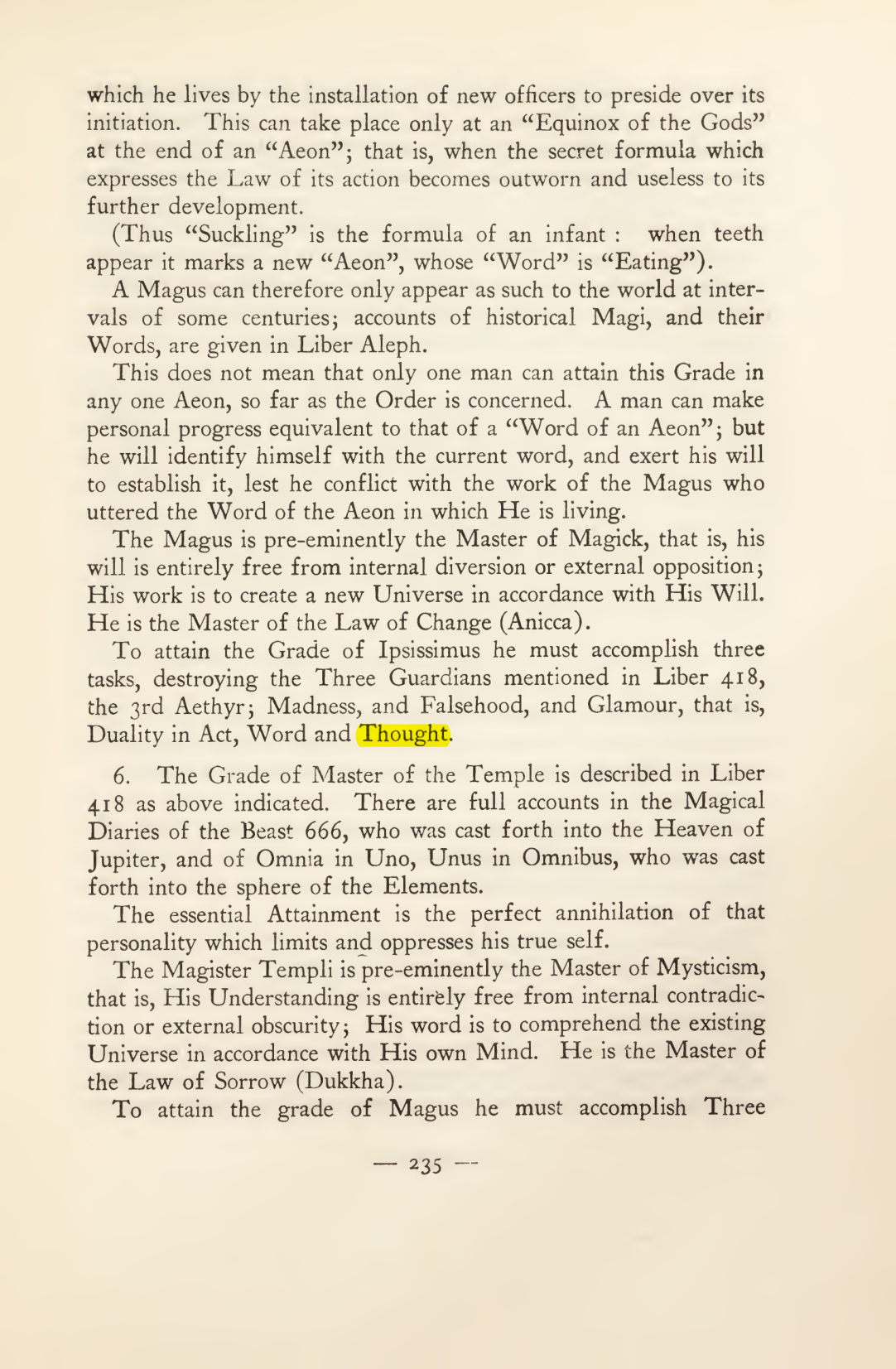 Original scan of Magick in Theory and Practice (Section 3), PDF page 31