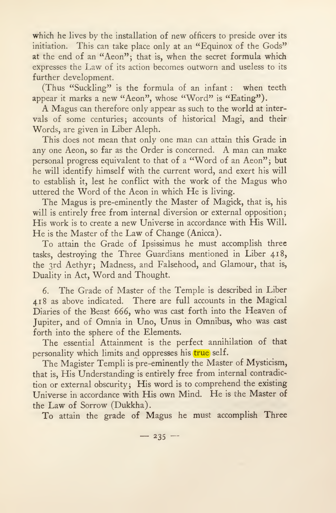 Original scan of Magick in Theory and Practice (Section 3), PDF page 31