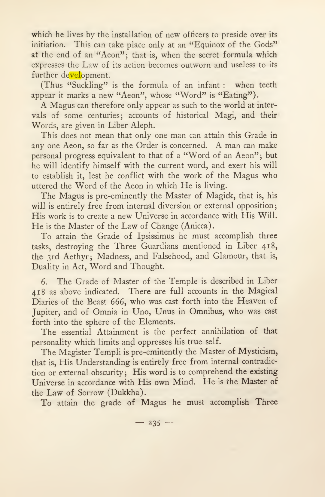 Original scan of Magick in Theory and Practice (Section 3), PDF page 31