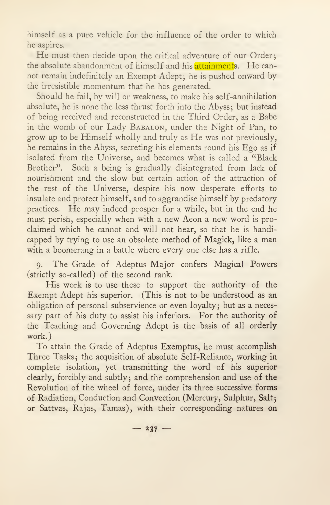 Original scan of Magick in Theory and Practice (Section 3), PDF page 33