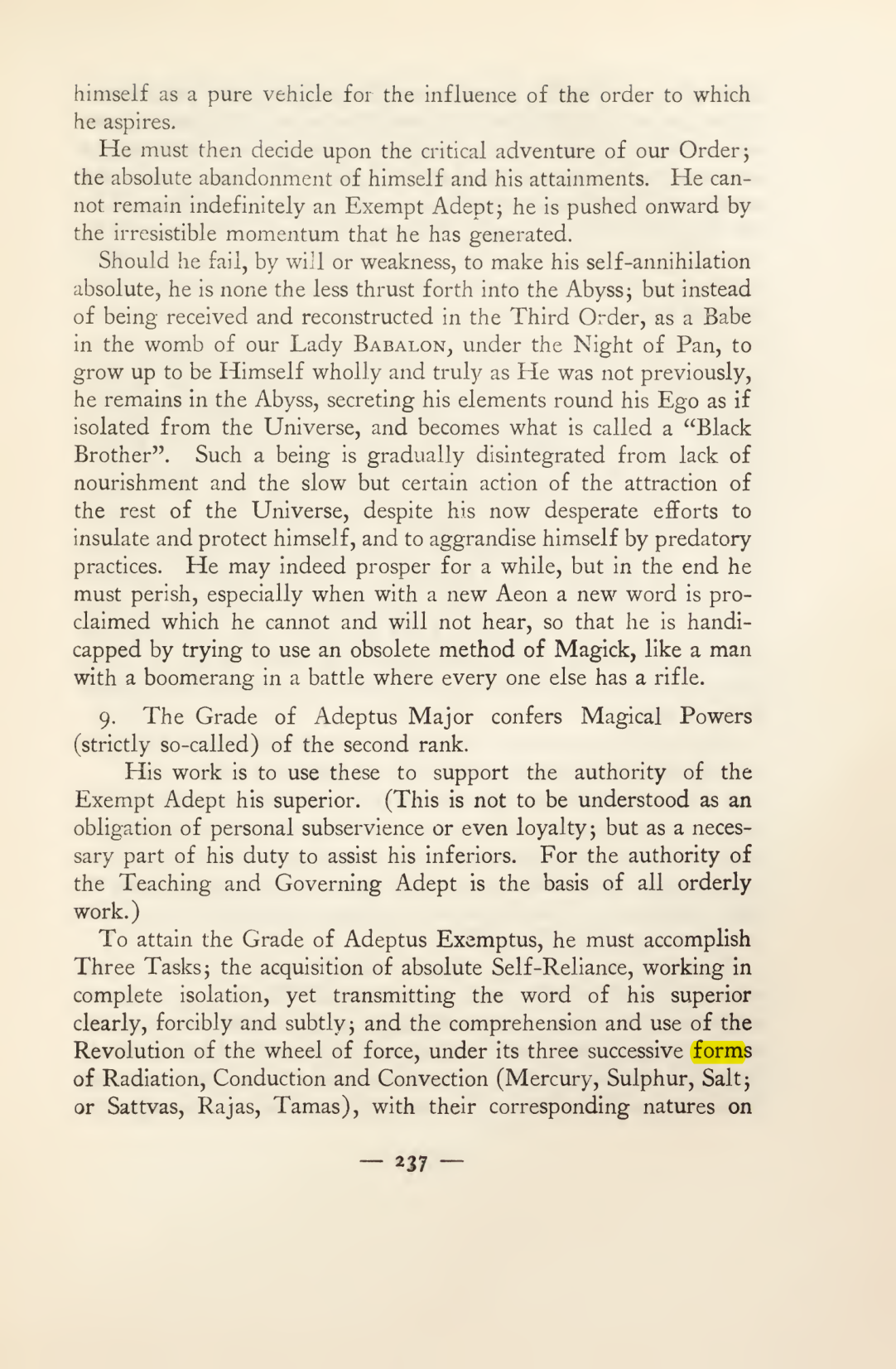 Original scan of Magick in Theory and Practice (Section 3), PDF page 33