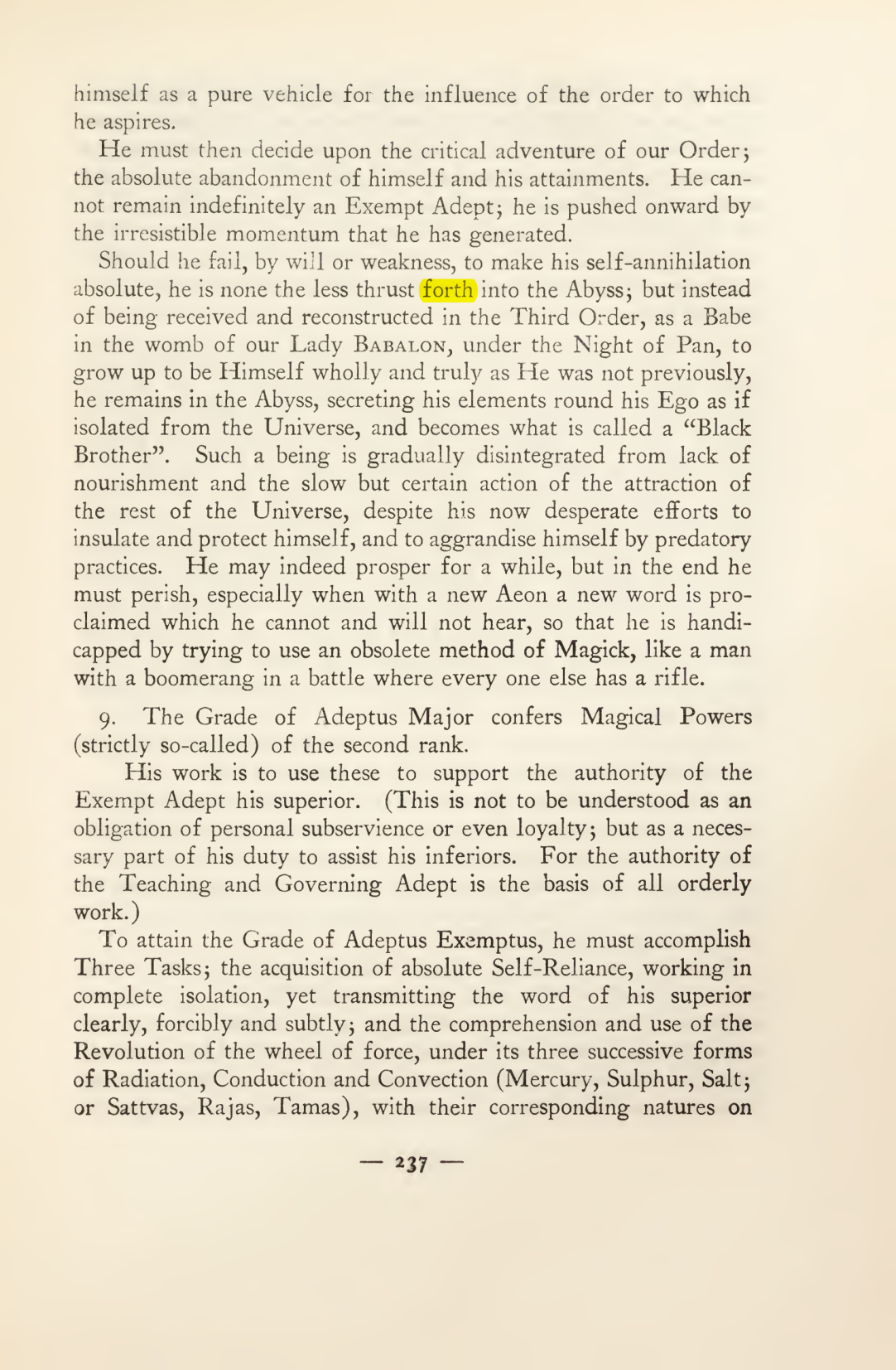 Original scan of Magick in Theory and Practice (Section 3), PDF page 33