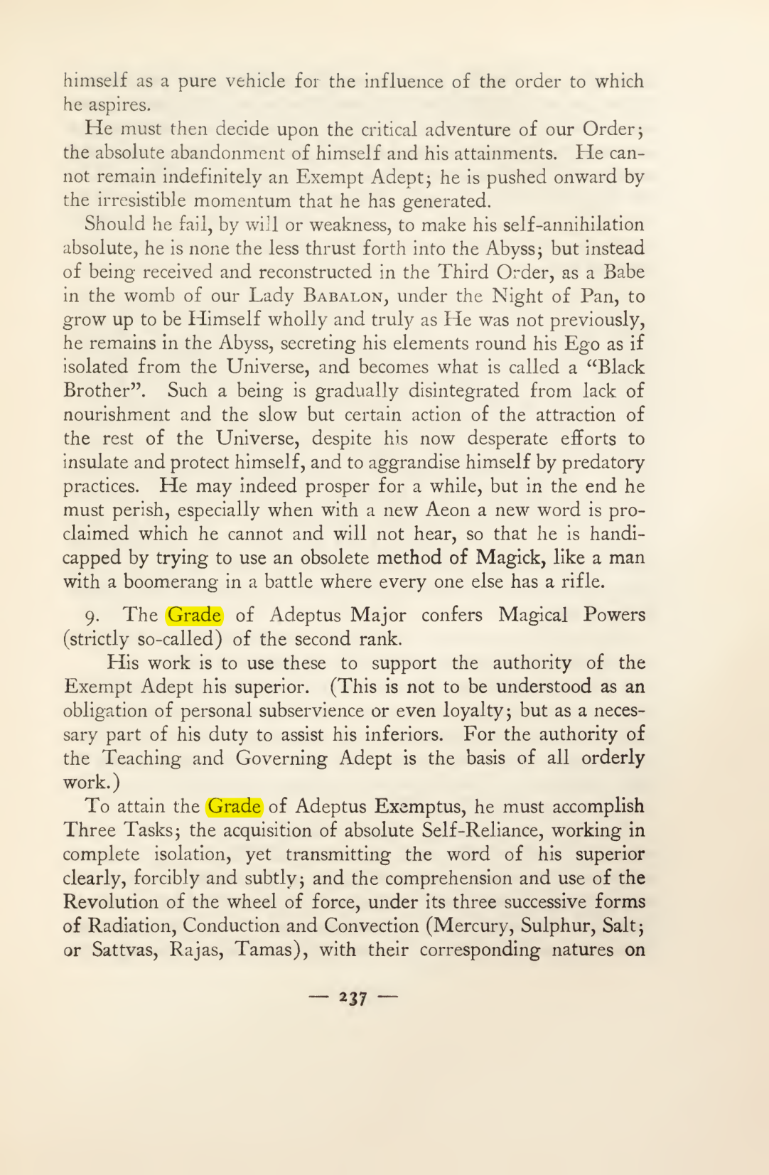 Original scan of Magick in Theory and Practice (Section 3), PDF page 33