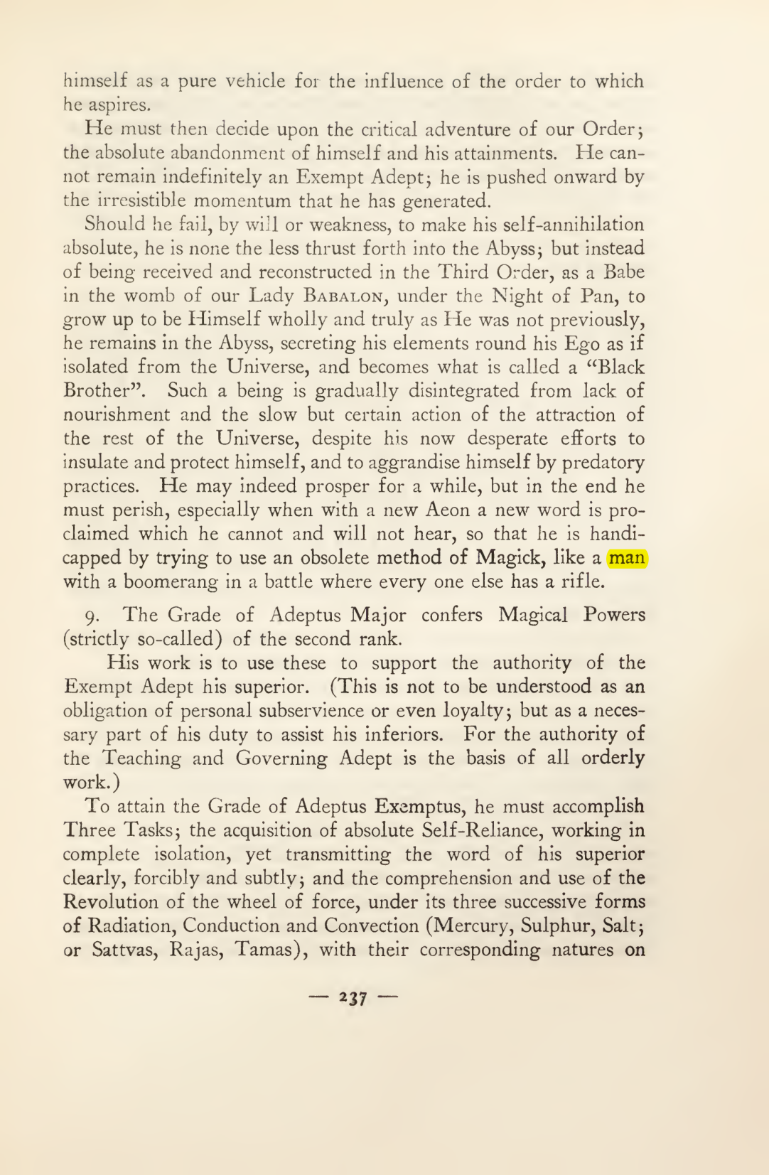 Original scan of Magick in Theory and Practice (Section 3), PDF page 33