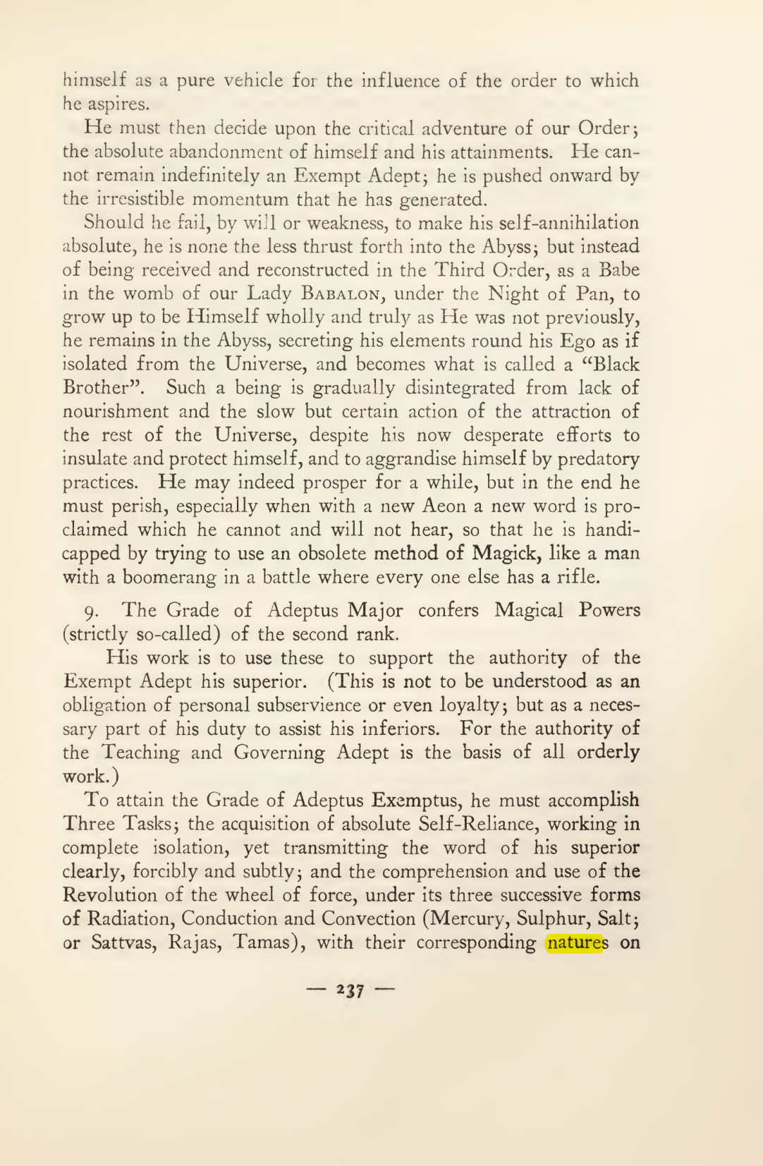 Original scan of Magick in Theory and Practice (Section 3), PDF page 33