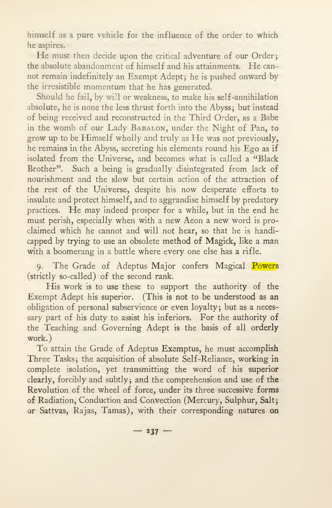 Original scan of Magick in Theory and Practice (Section 3), PDF page 33