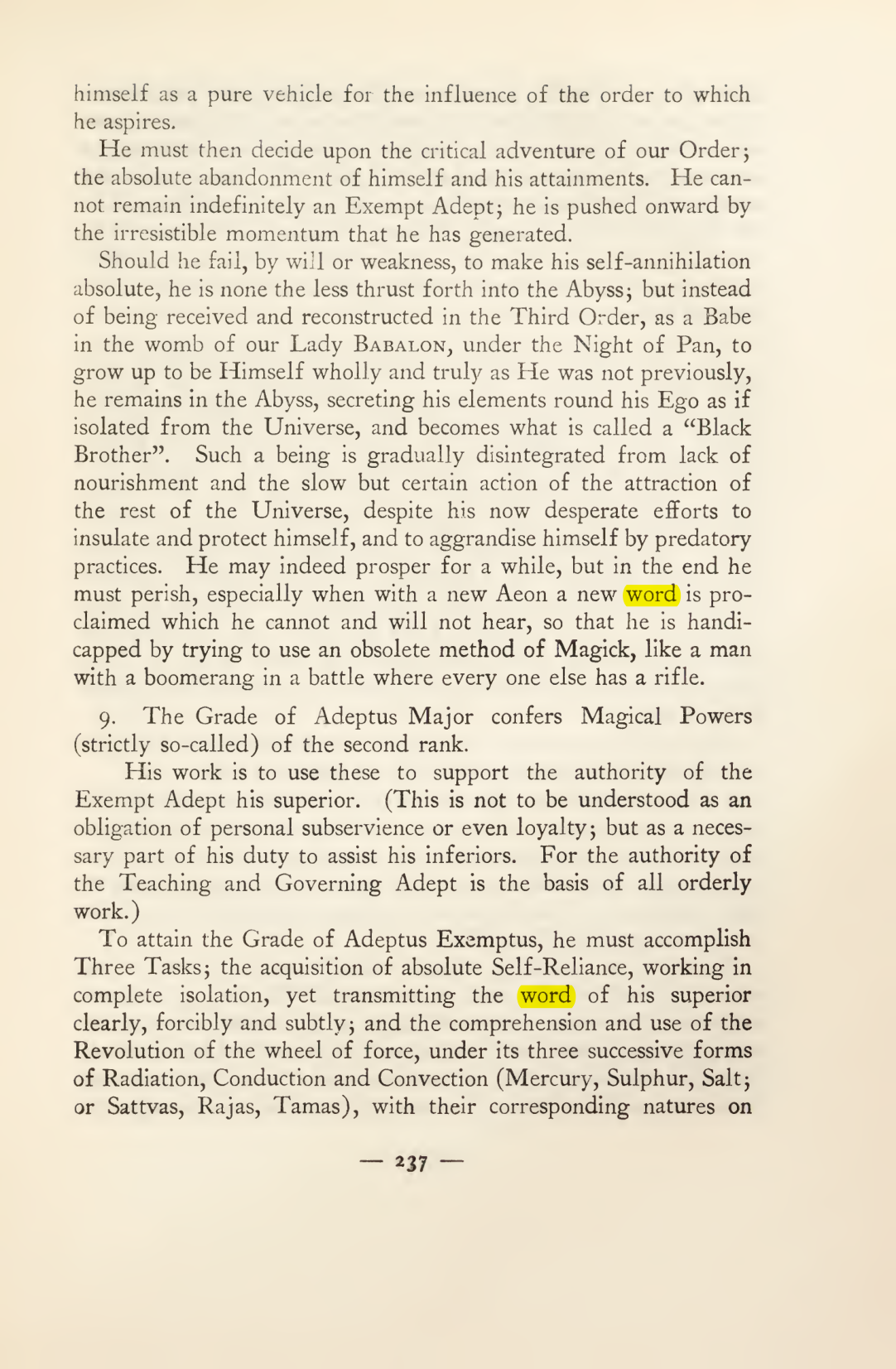 Original scan of Magick in Theory and Practice (Section 3), PDF page 33