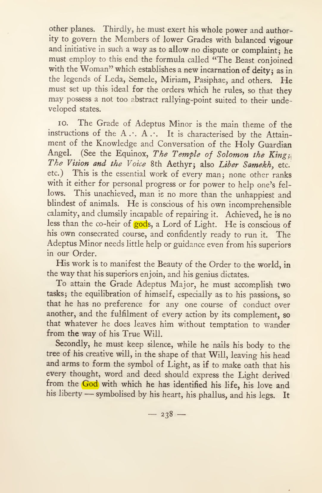 Original scan of Magick in Theory and Practice (Section 3), PDF page 34