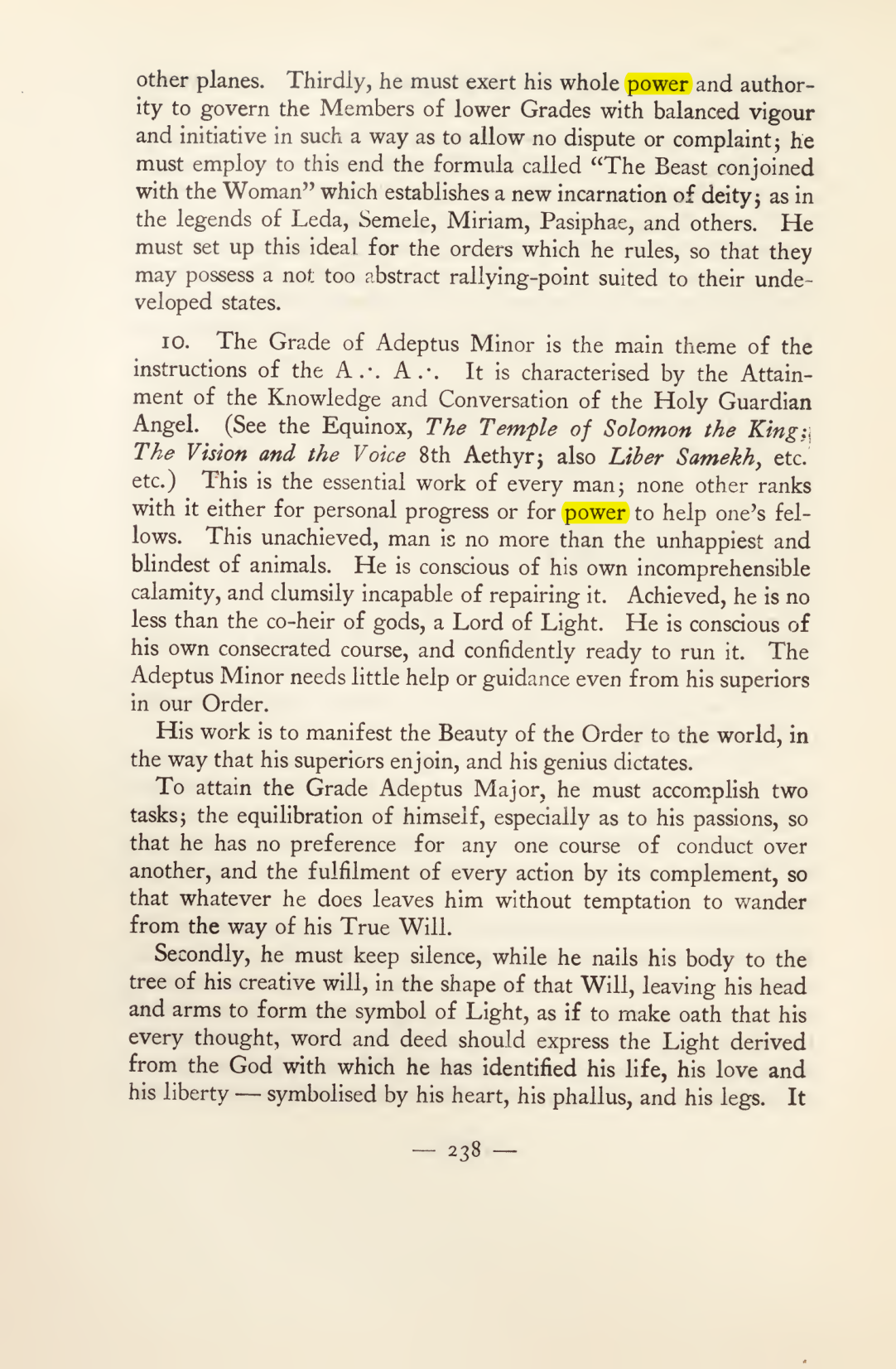 Original scan of Magick in Theory and Practice (Section 3), PDF page 34