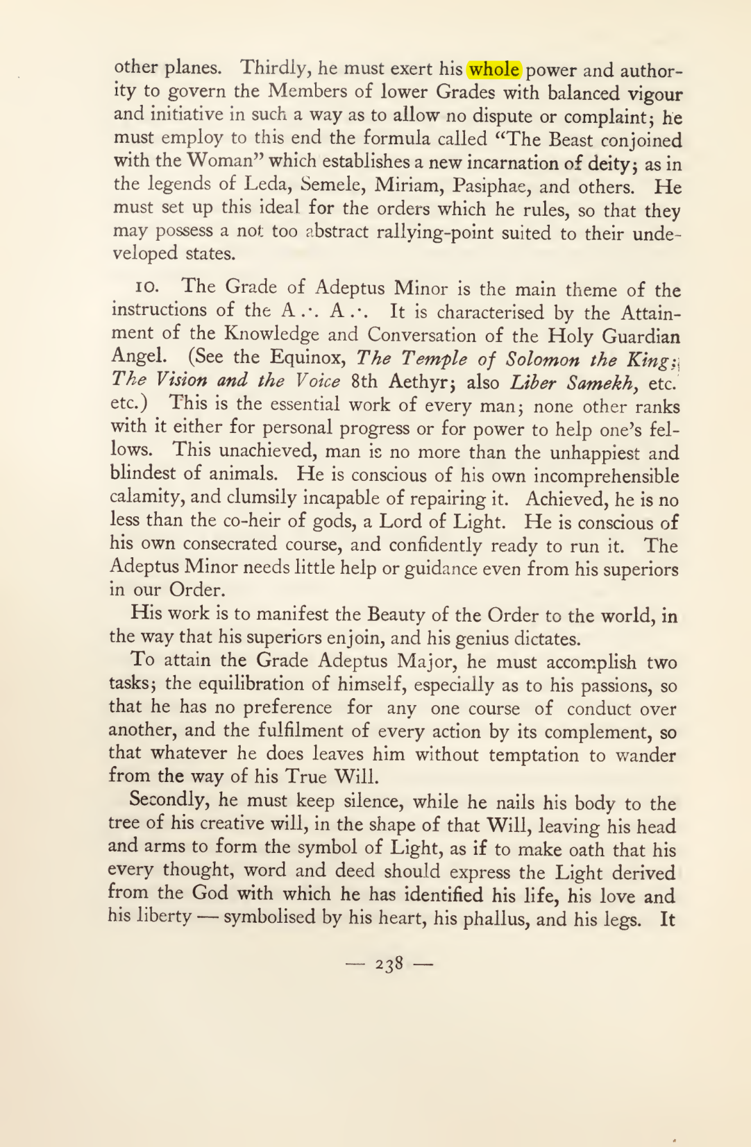 Original scan of Magick in Theory and Practice (Section 3), PDF page 34