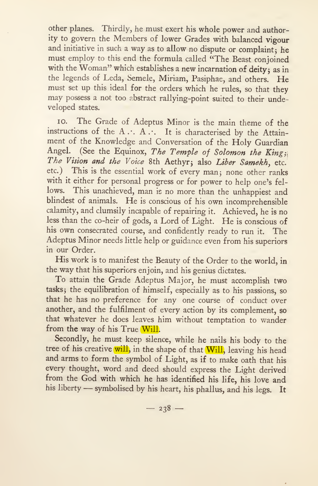 Original scan of Magick in Theory and Practice (Section 3), PDF page 34