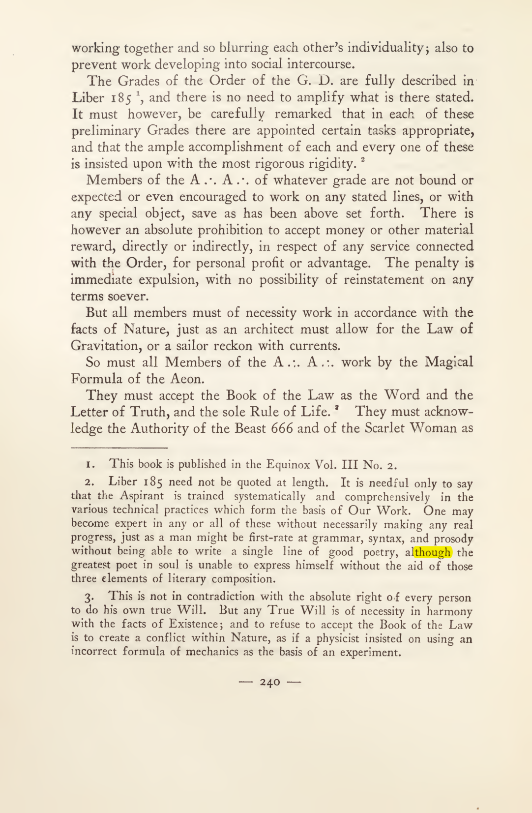 Original scan of Magick in Theory and Practice (Section 3), PDF page 36