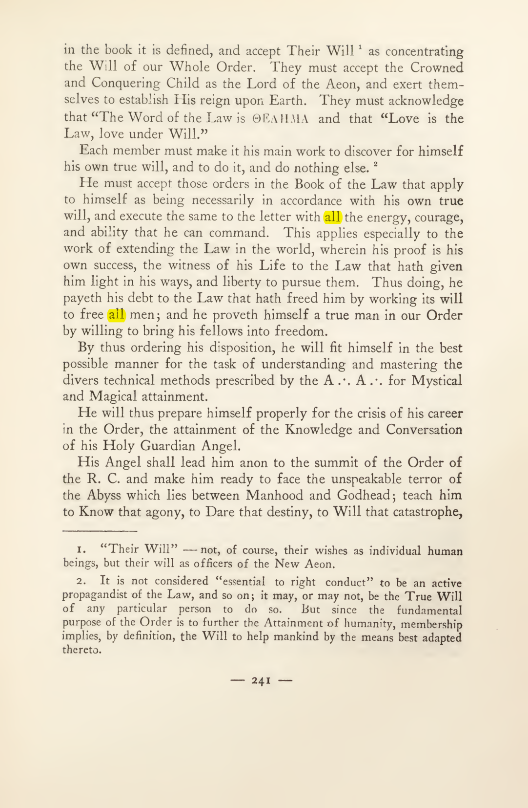 Original scan of Magick in Theory and Practice (Section 3), PDF page 37